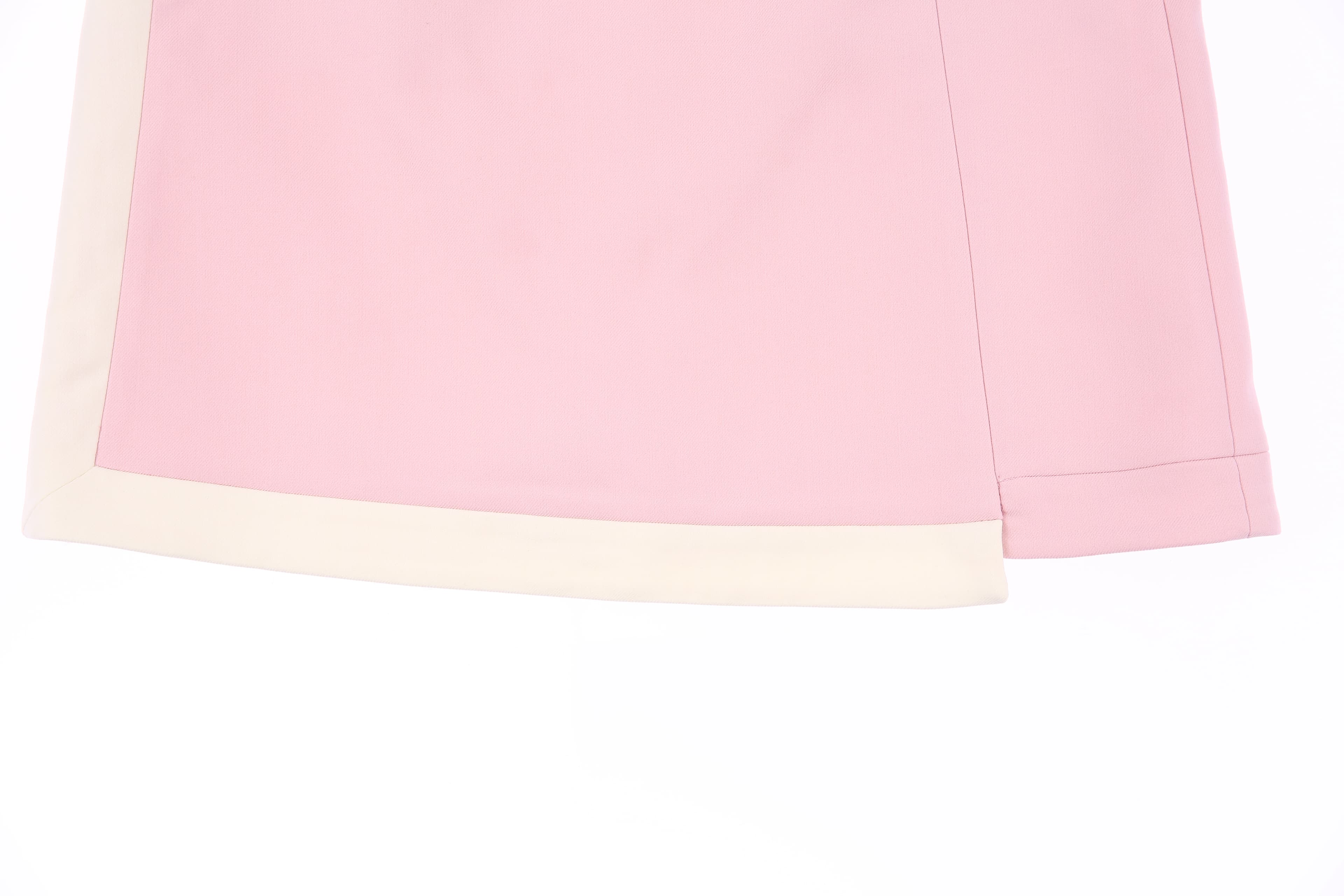 밑단 라인 포인트 랩 스커트