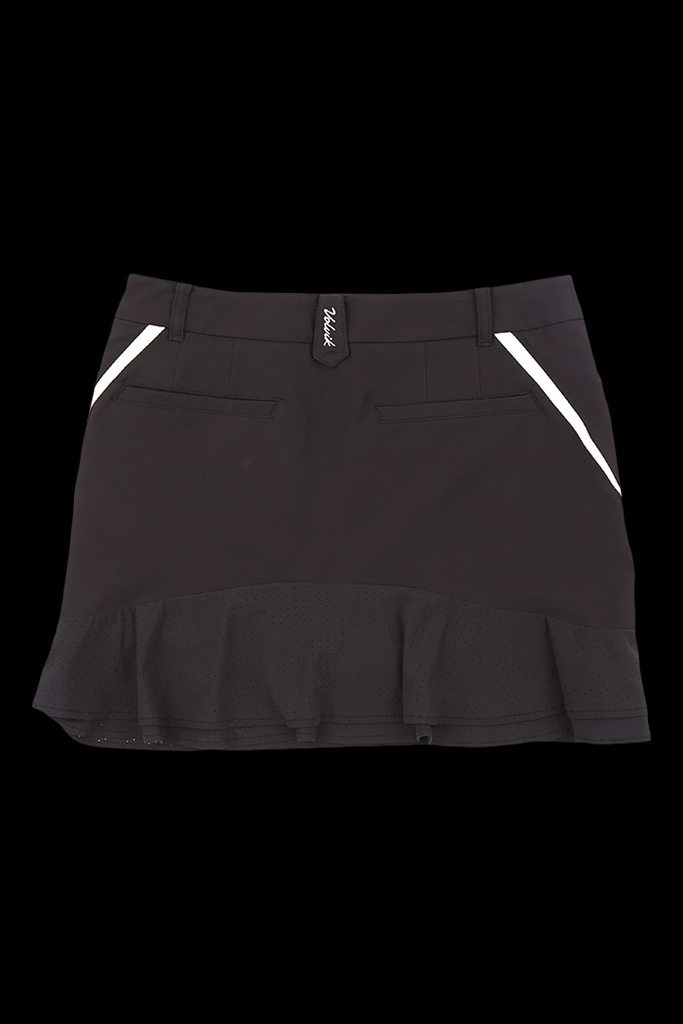 플레어 펀칭 스커트