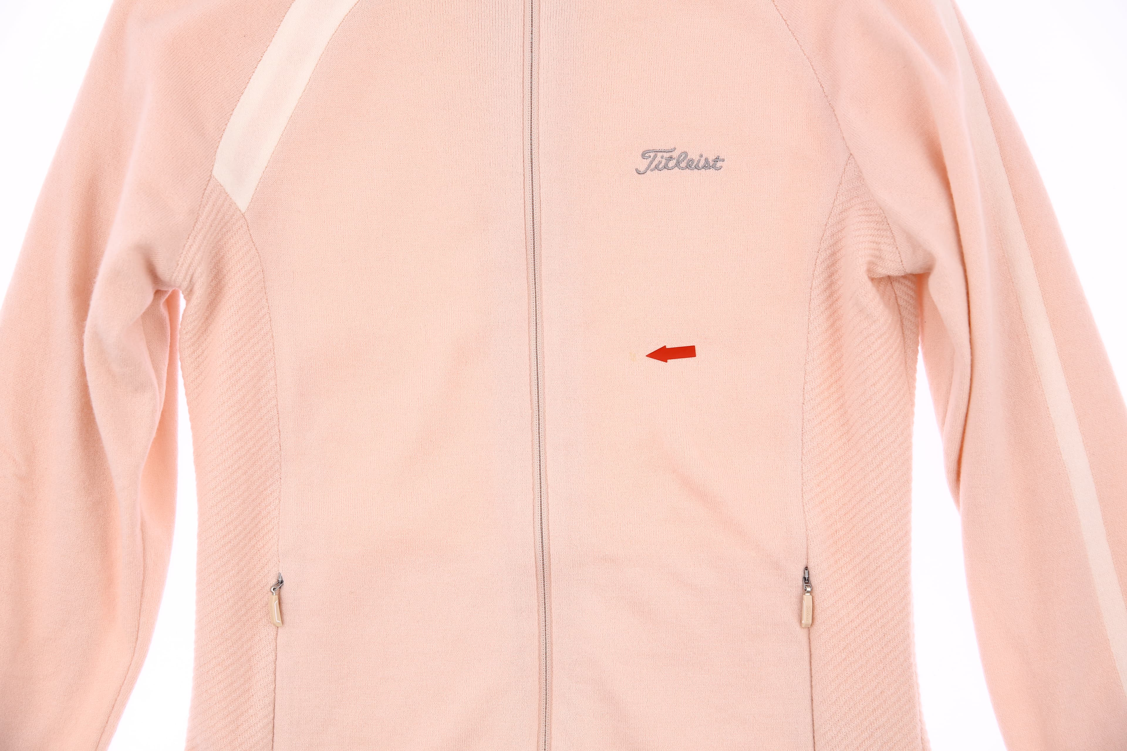 하이넥 니트 집업