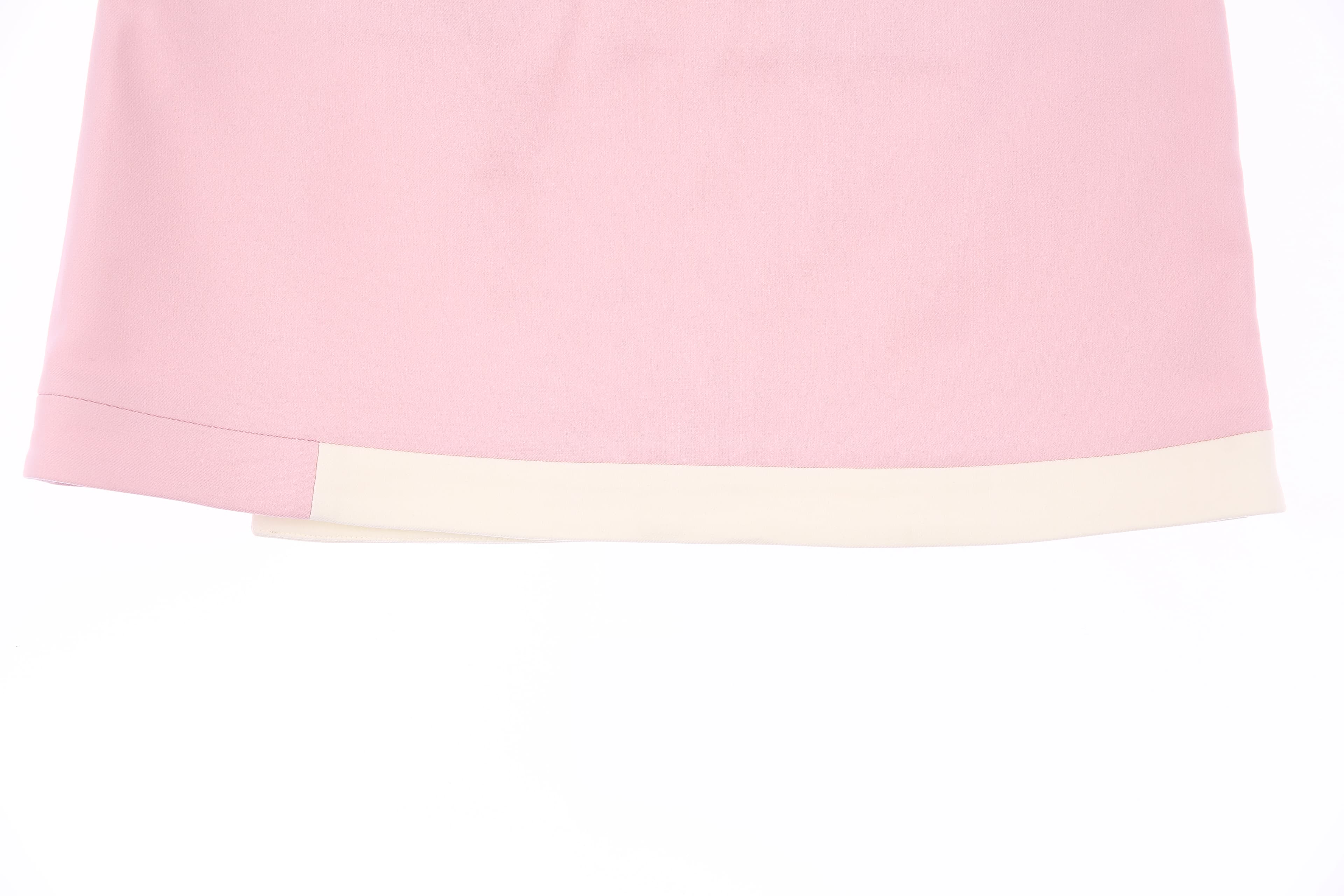 밑단 라인 포인트 랩 스커트