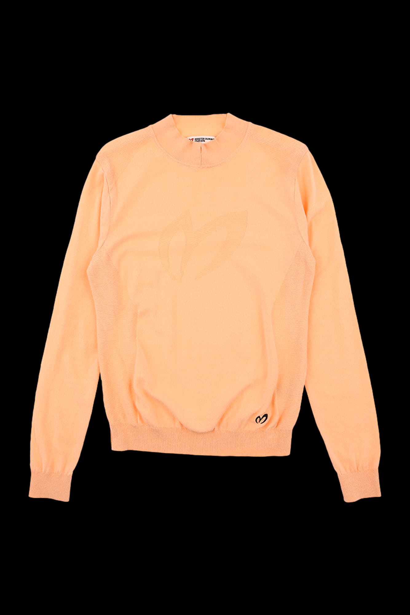 트임 하프넥 긴팔 니트