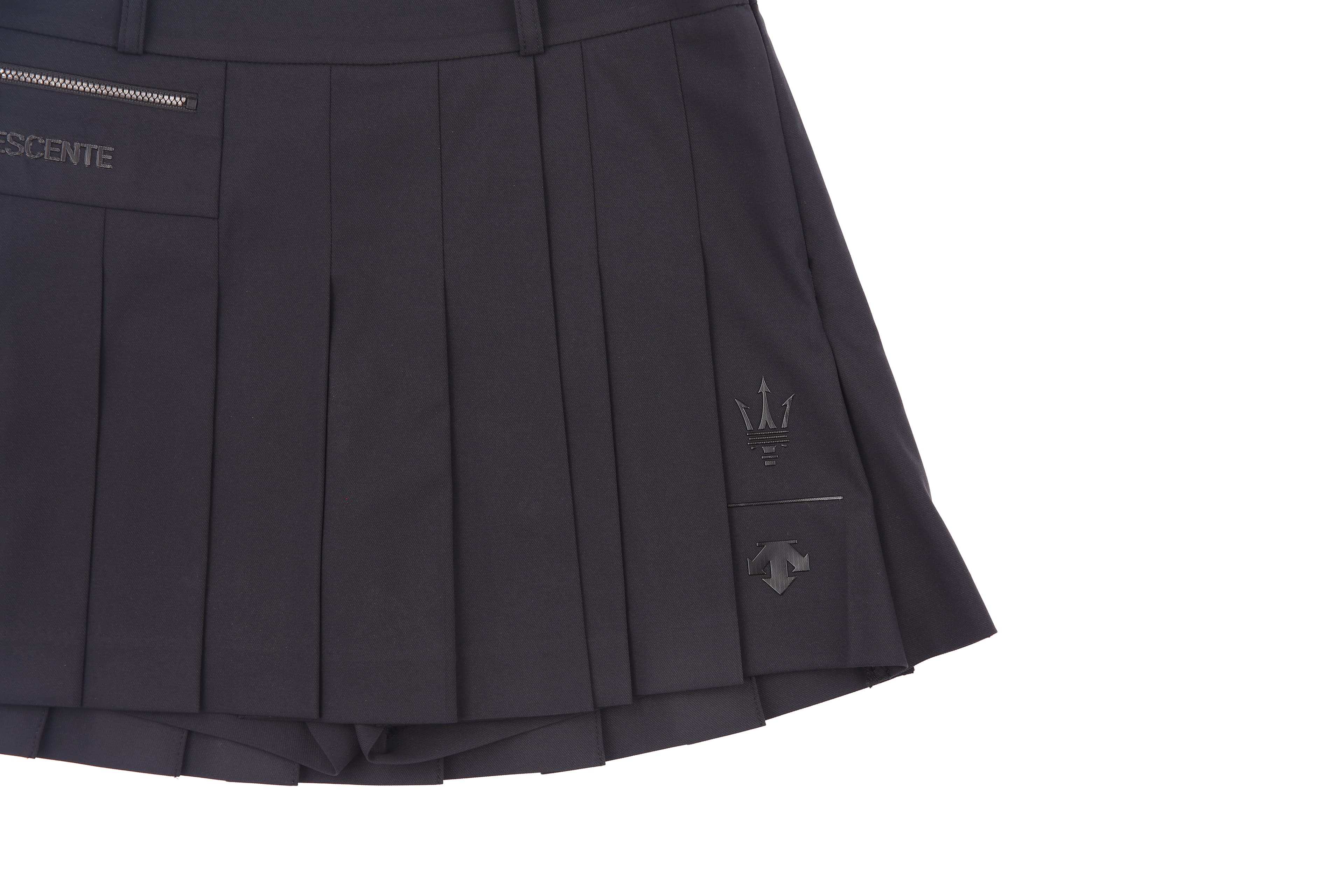 마세라티 미니 플리츠 스커트