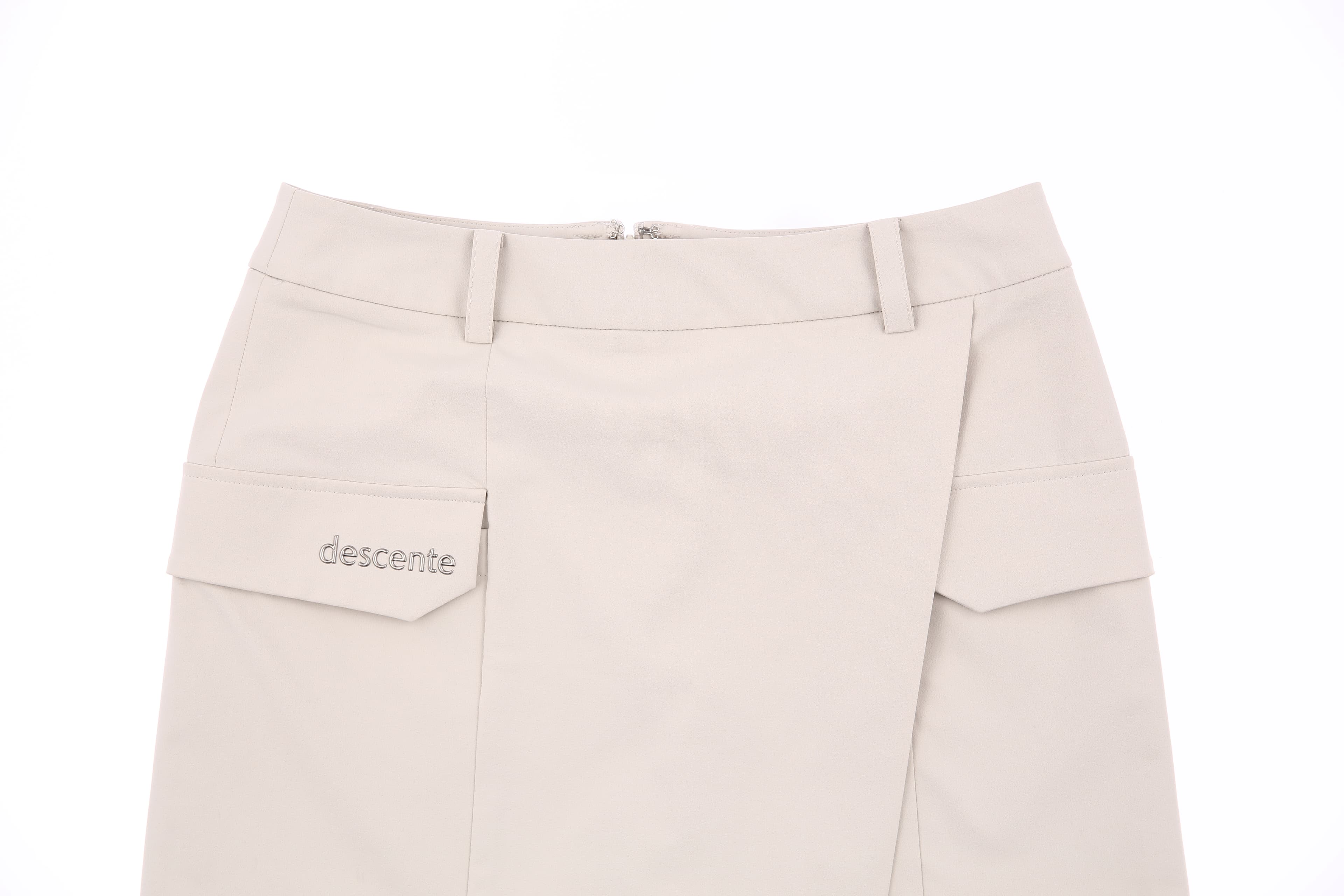 아웃포켓 랩 스커트