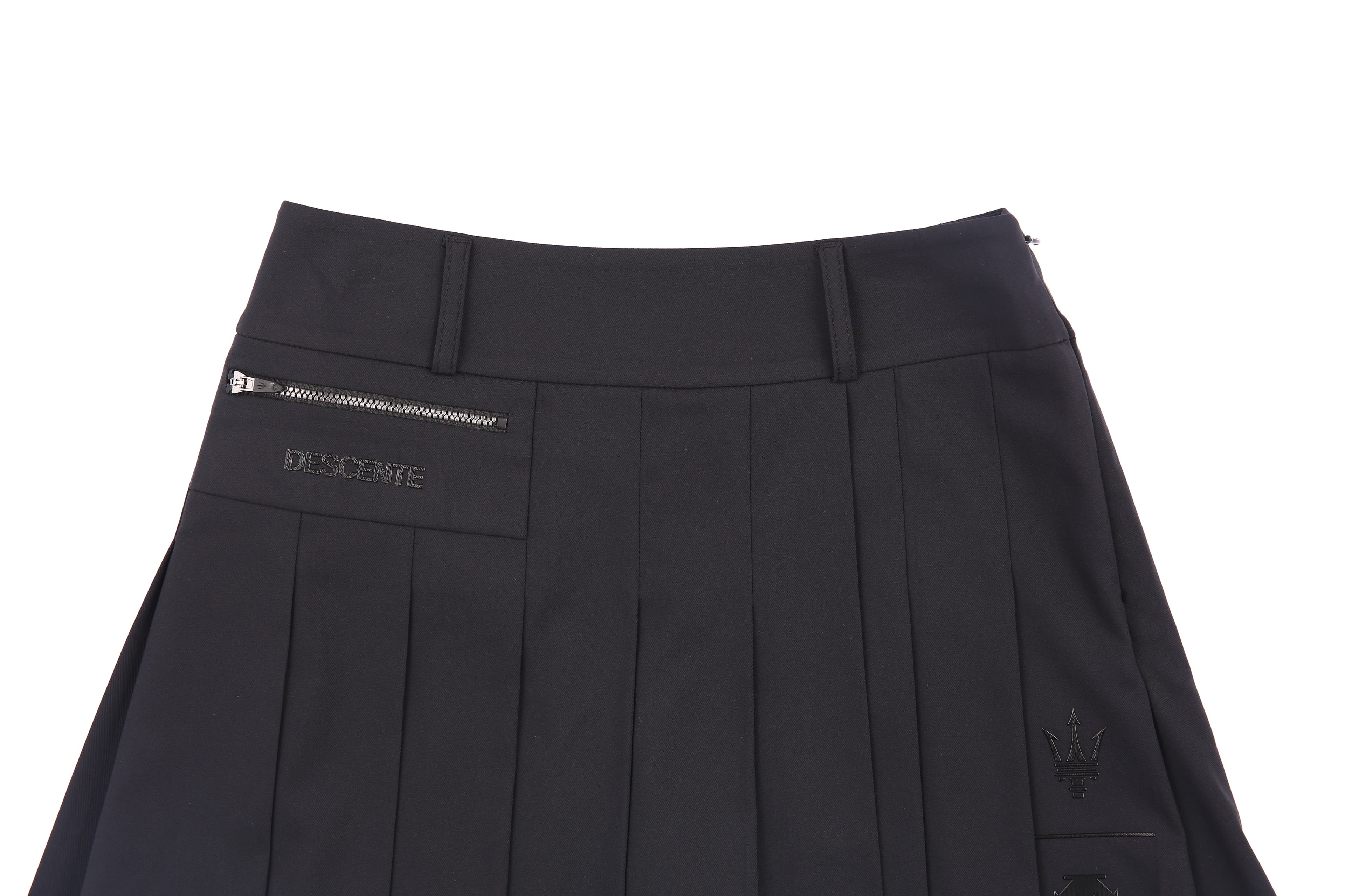 마세라티 미니 플리츠 스커트