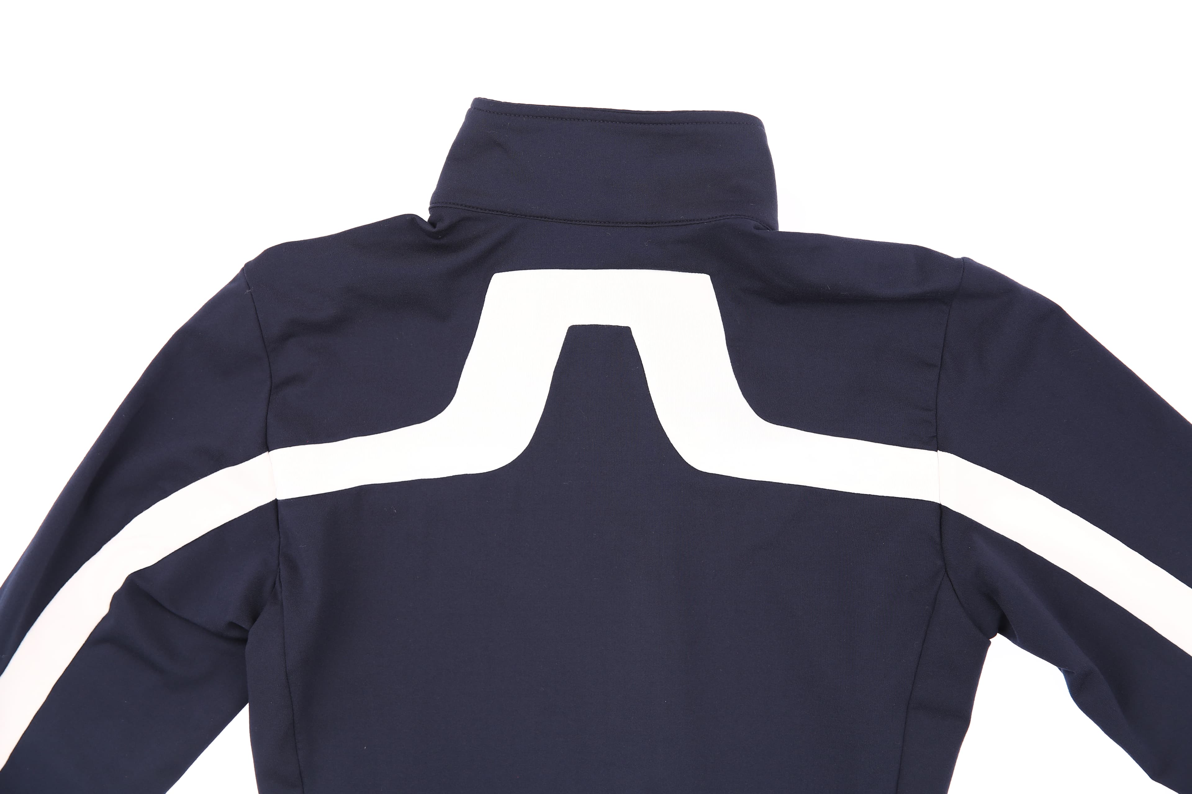 배색 라인 긴팔 집업