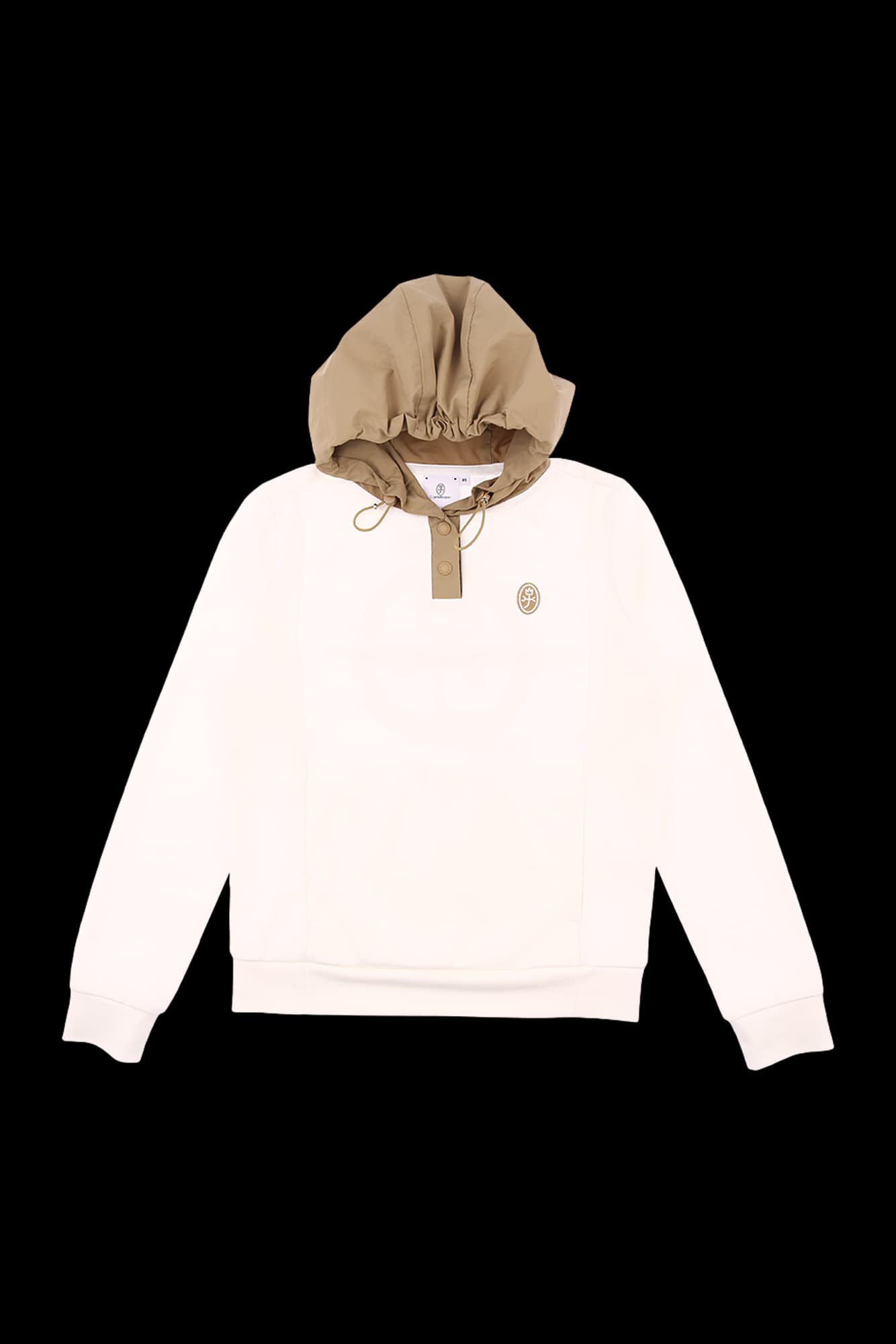 스트링 후드 긴팔