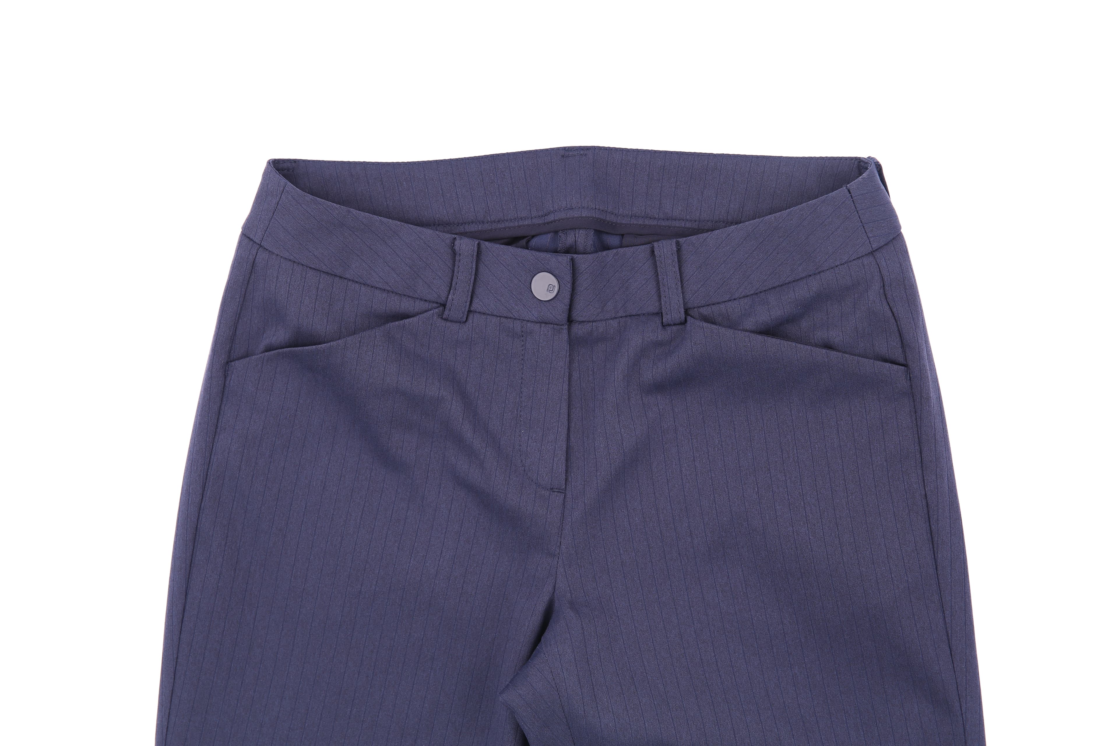 핀 스트라이프 팬츠