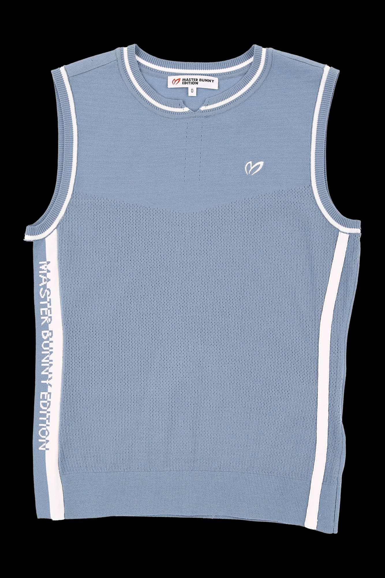 사이드 로고 포인트 민소매