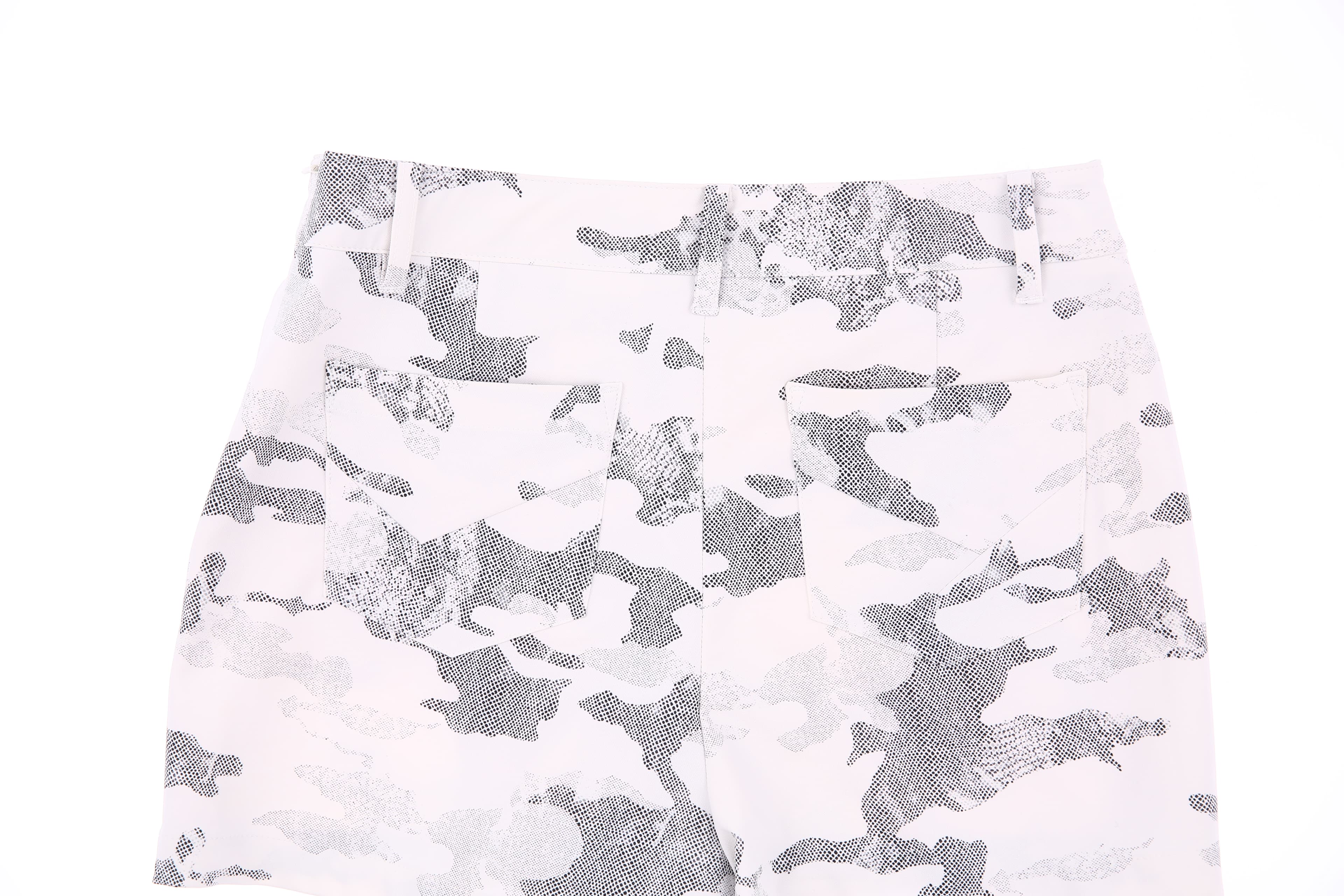 카모 패턴 랩 반바지