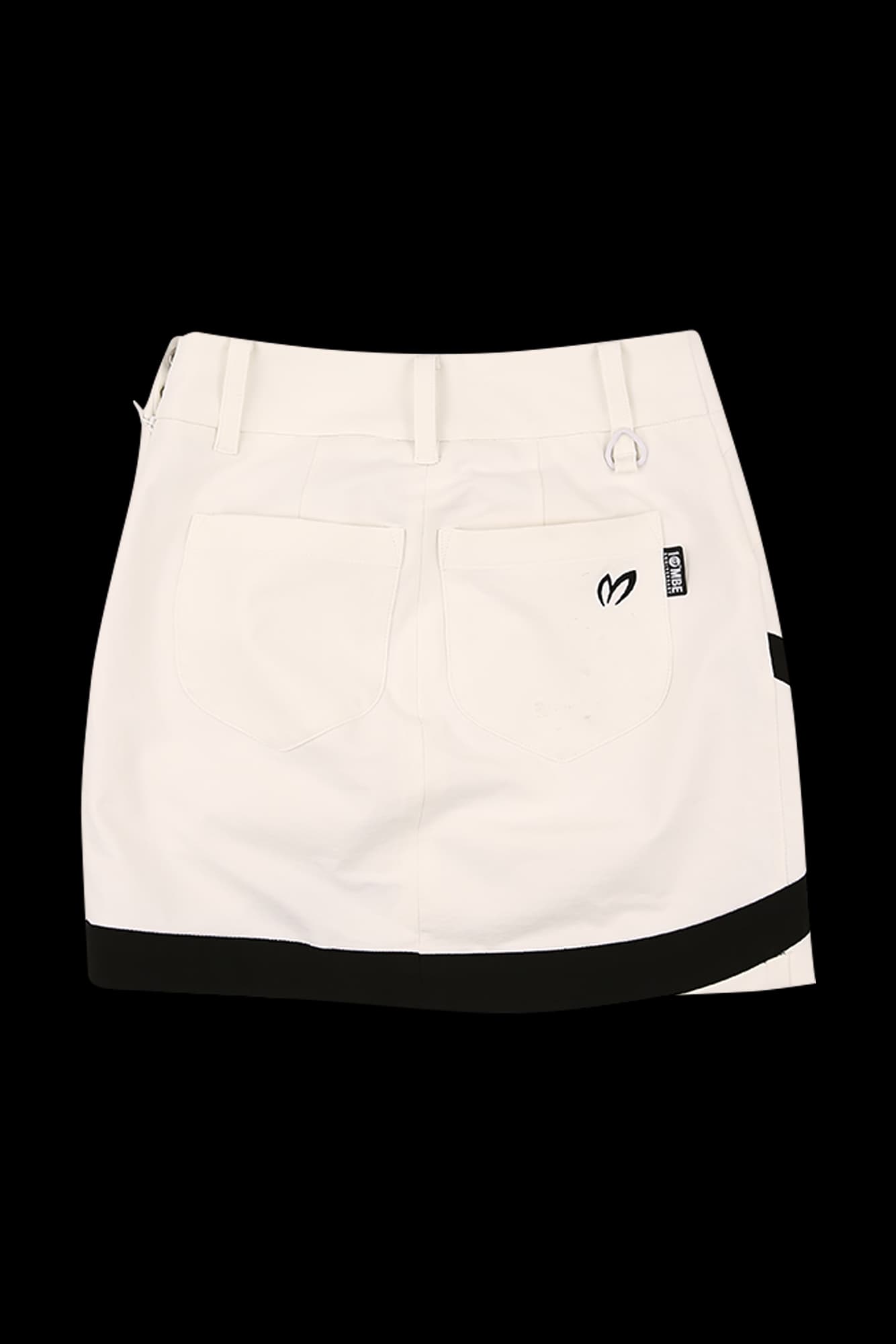 사선 디자인 H 스커트