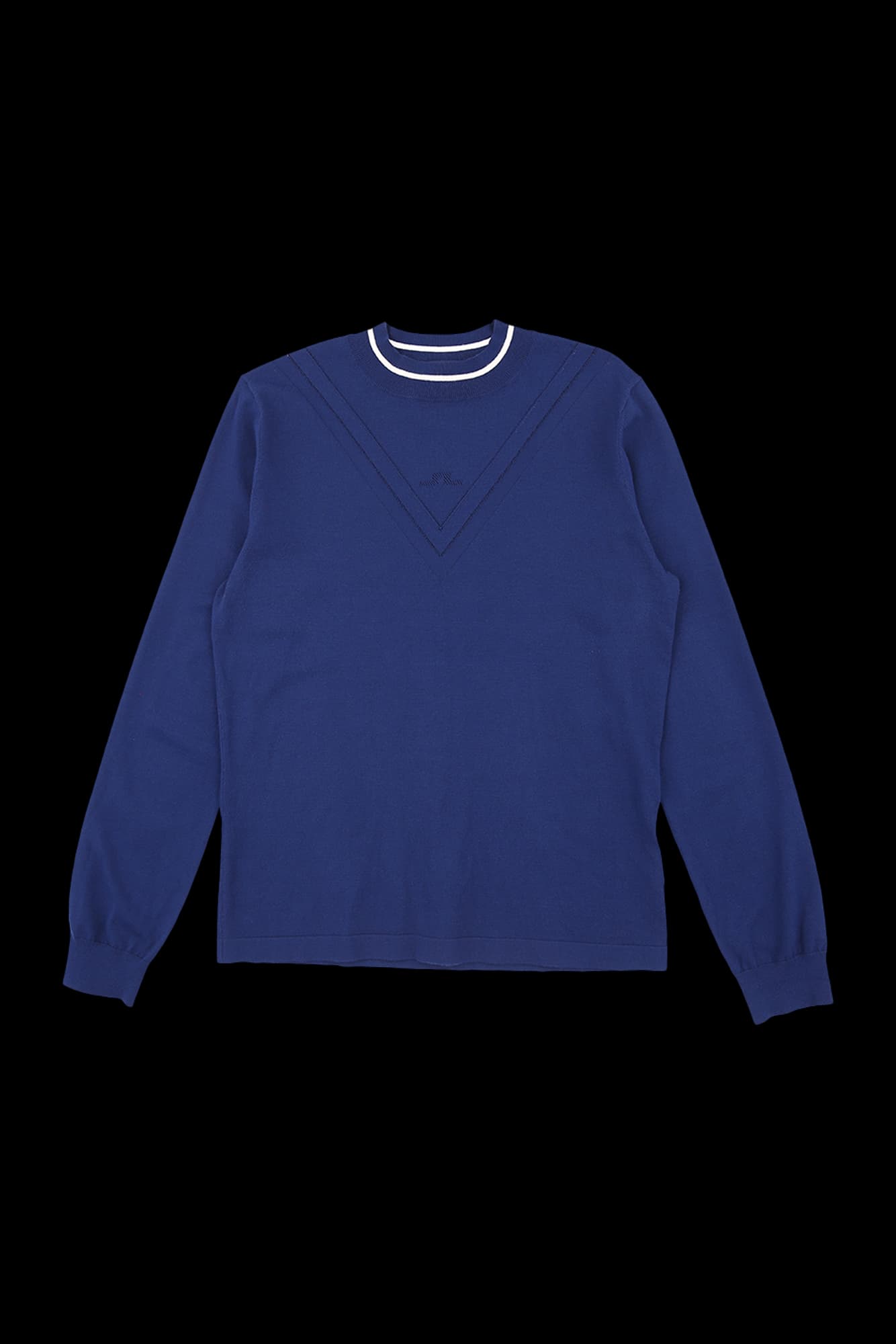 하프넥 긴팔 니트