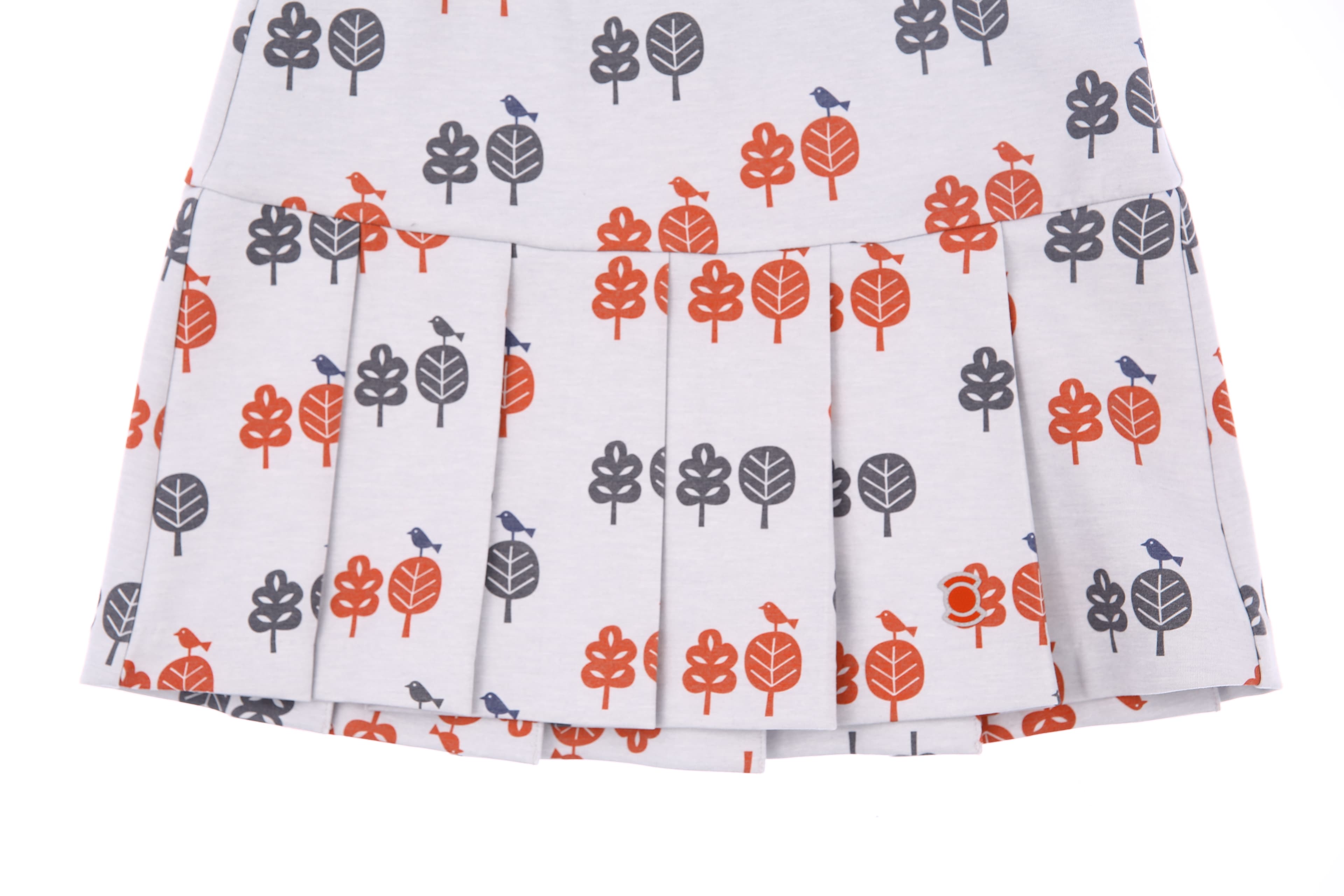 포레스트 플리츠 밴딩 스커트