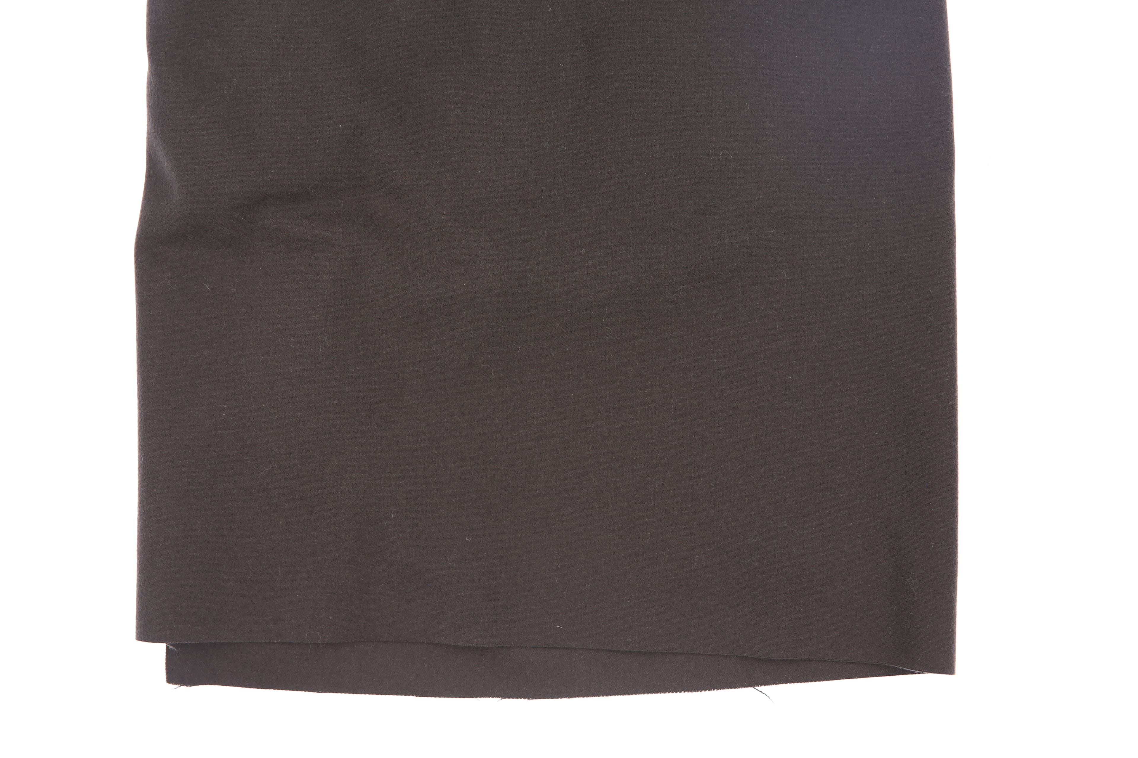 컷팅 랩 모직 스커트