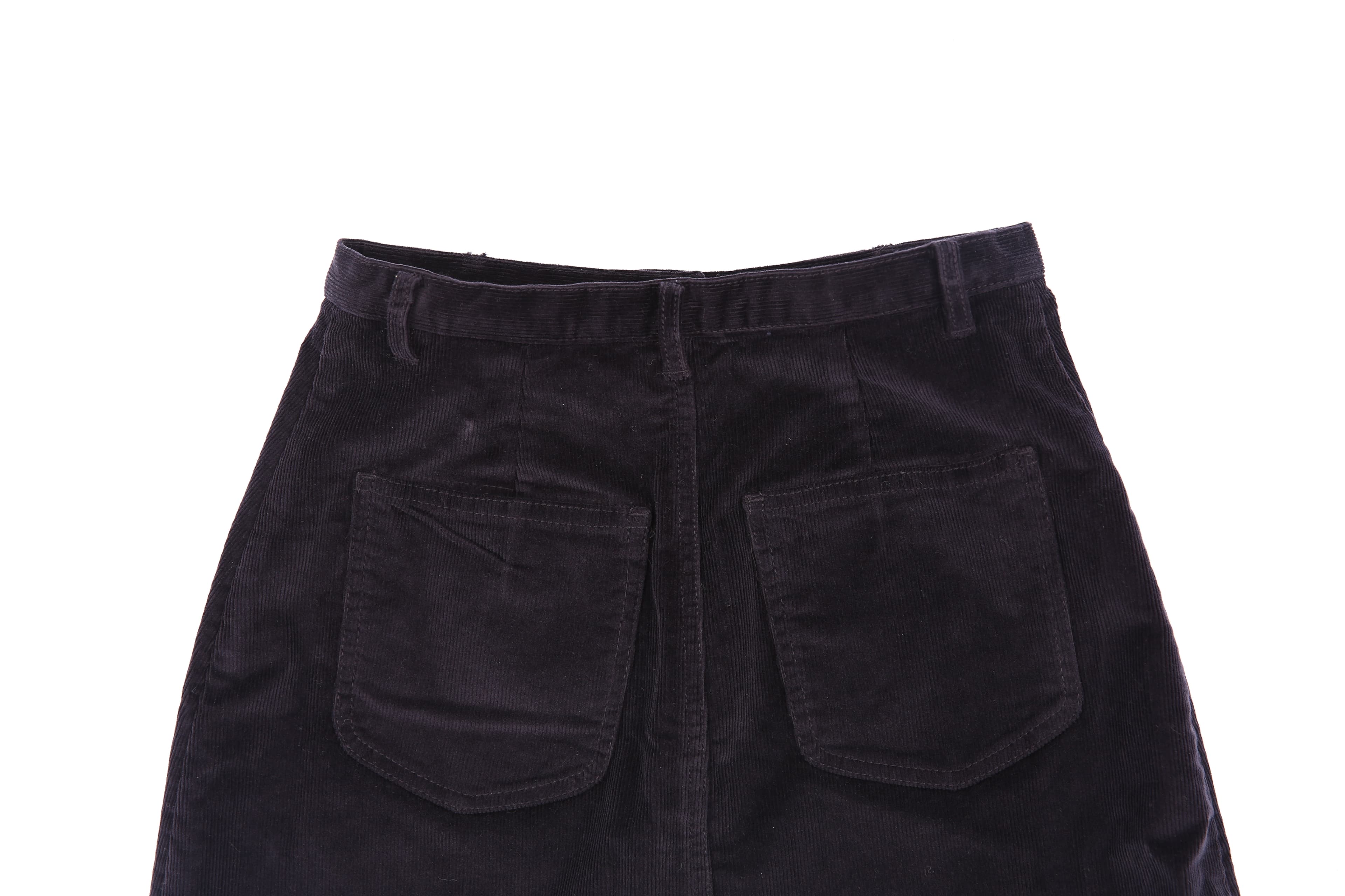 골덴 미니 스커트