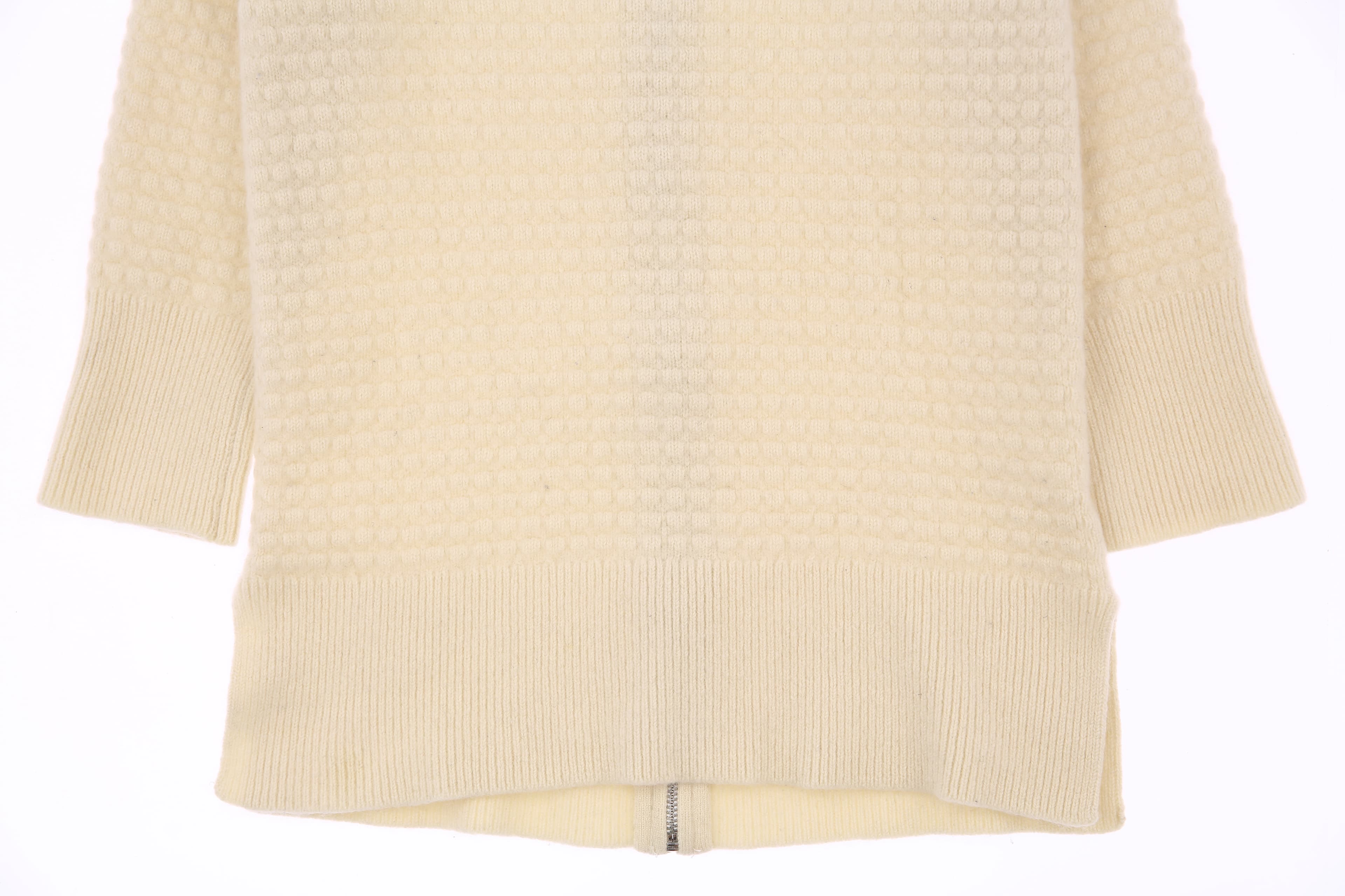 보트넥 7부 니트