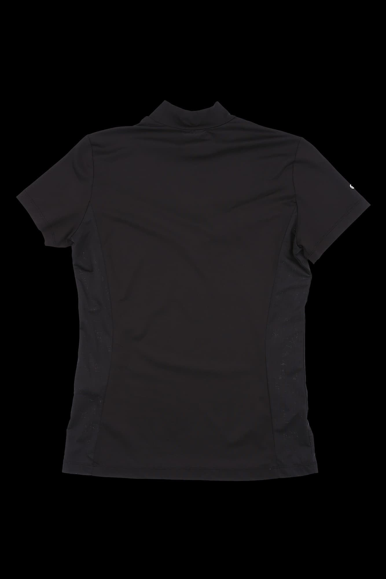 배색브이 포인트 반팔 티셔츠