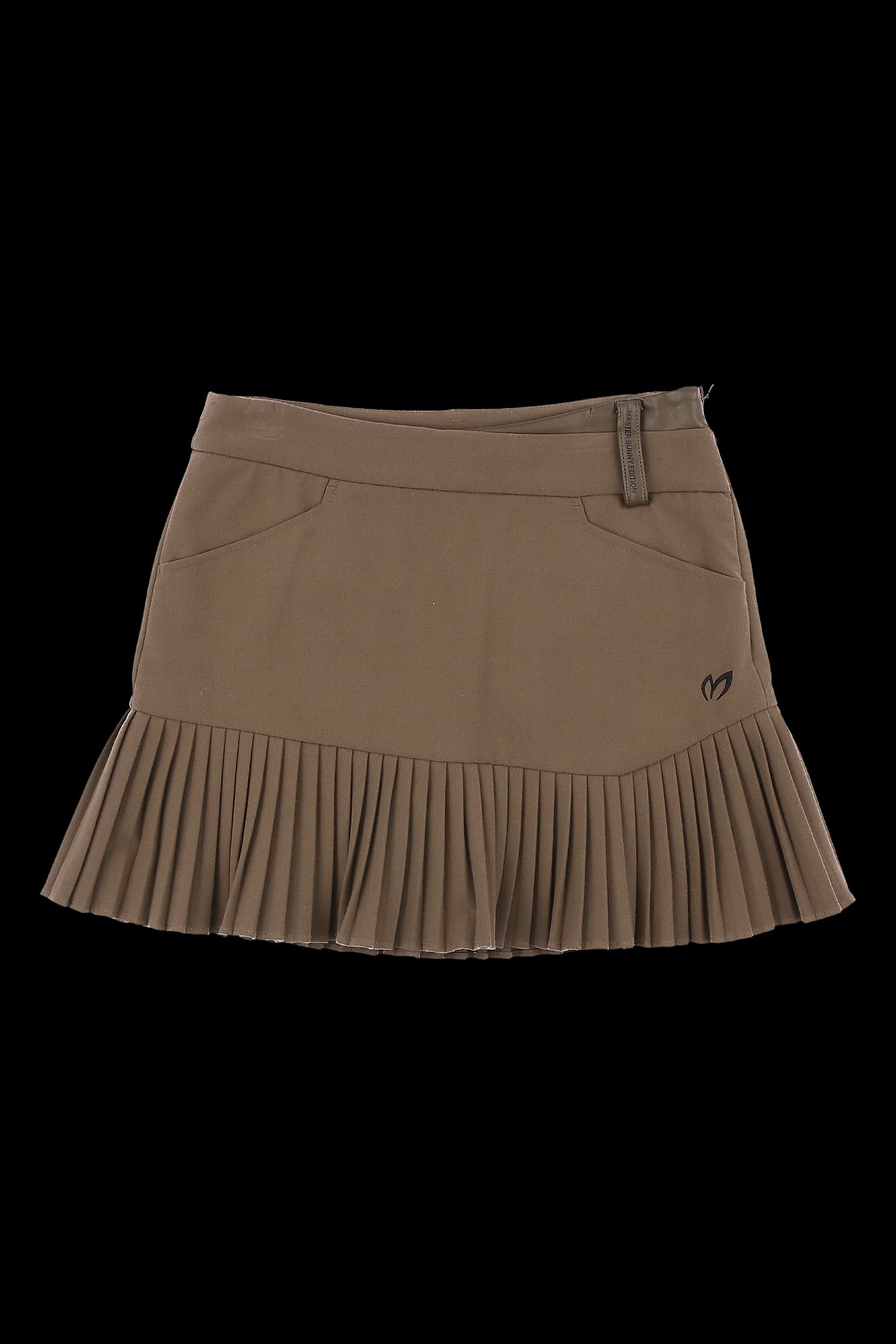 플리츠 큐롯 스커트