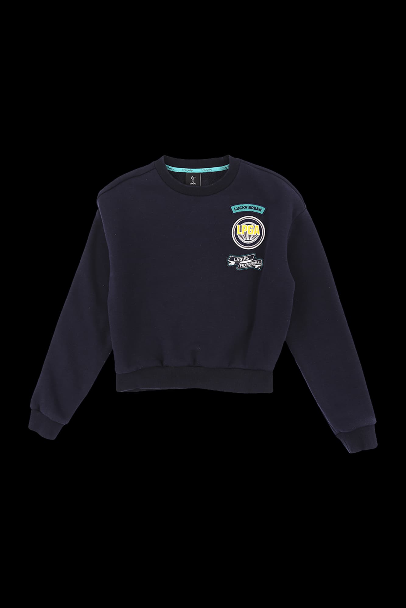 로고 기모 맨투맨