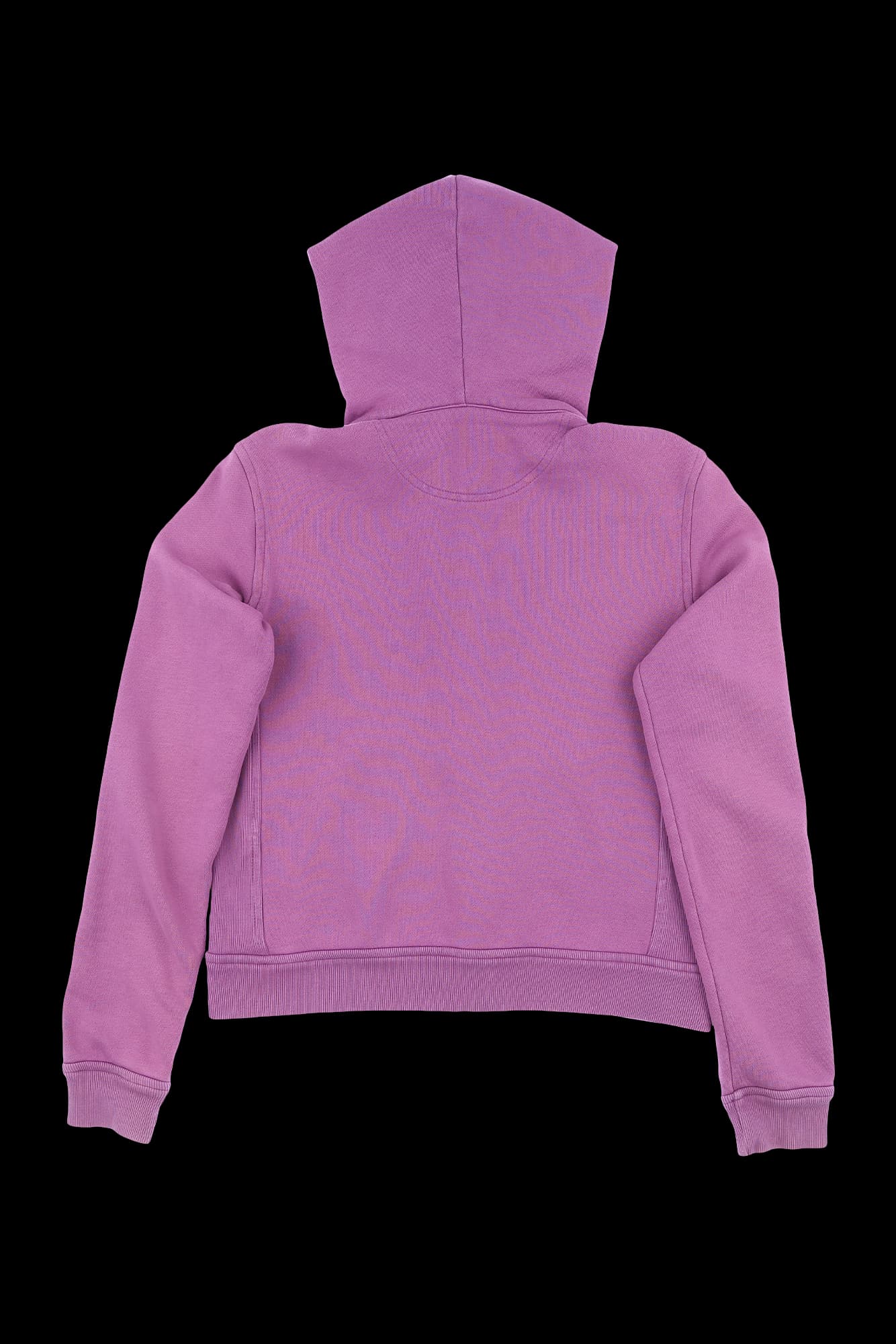 로고 후드 집업