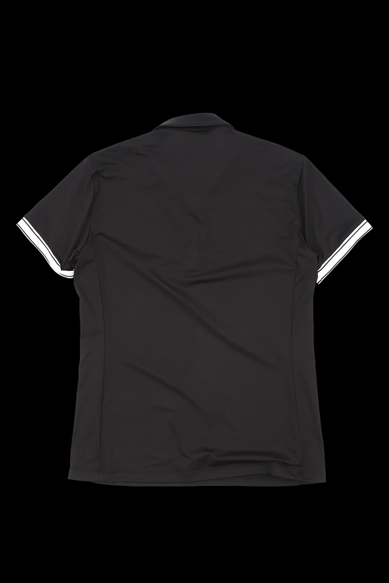 배색 반팔 카라 티셔츠