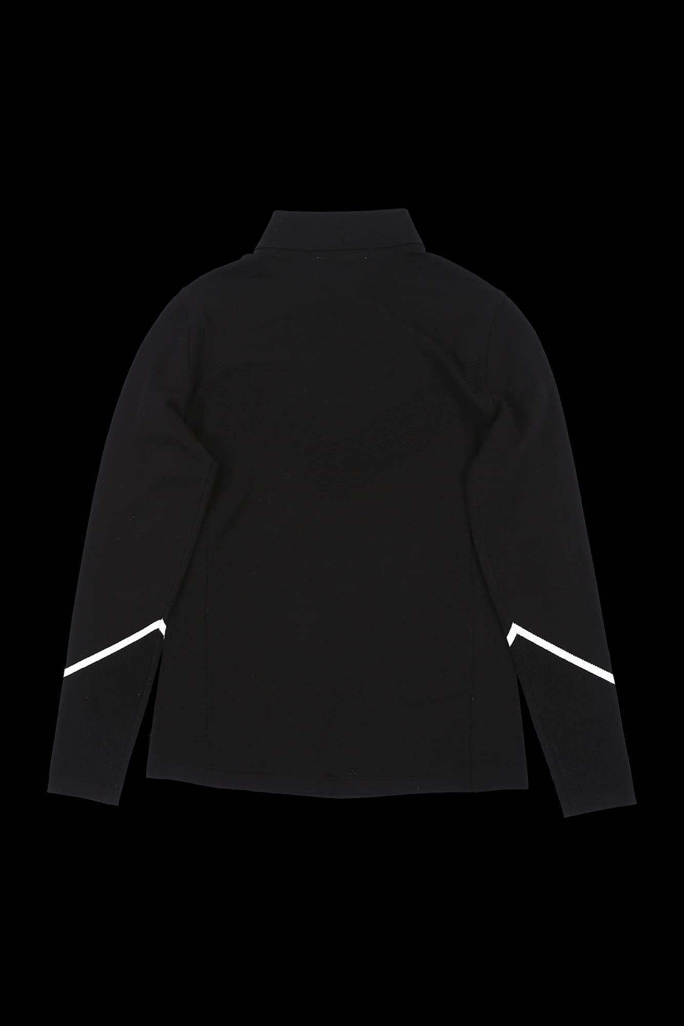 로고 자수 긴팔 니트