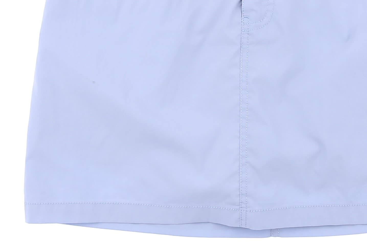 배색 베이직 스커트