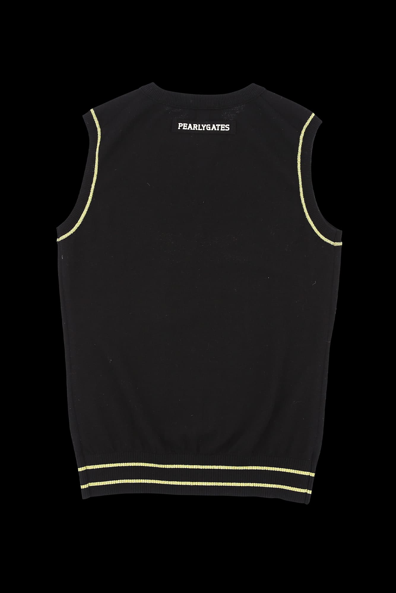 골드라인 라운드 니트 베스트