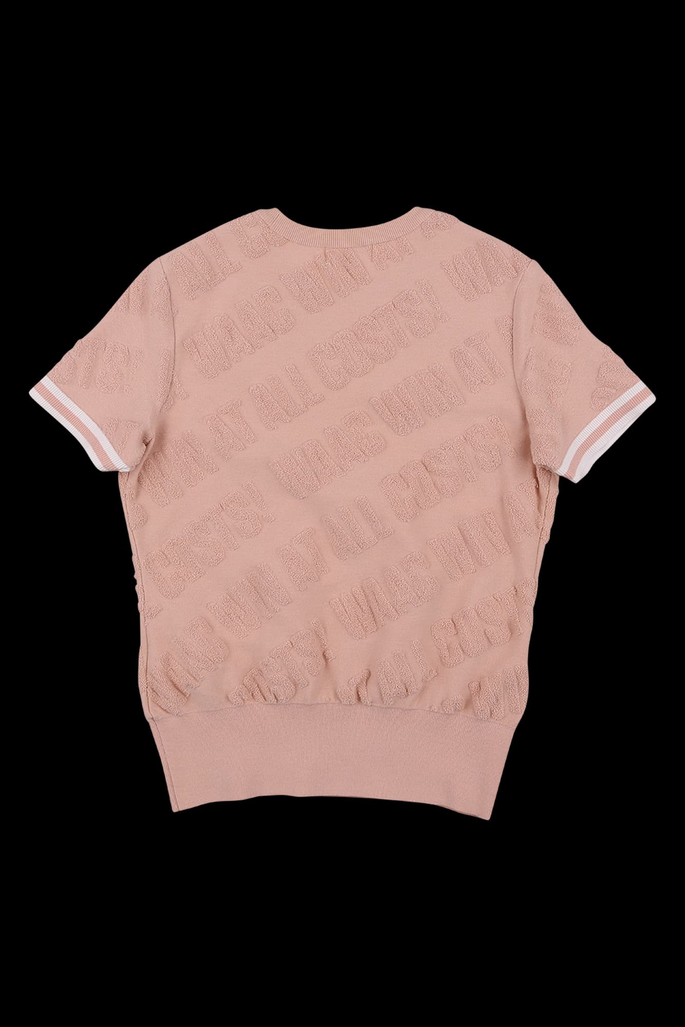 부클 로고 라운드 반팔 티셔츠