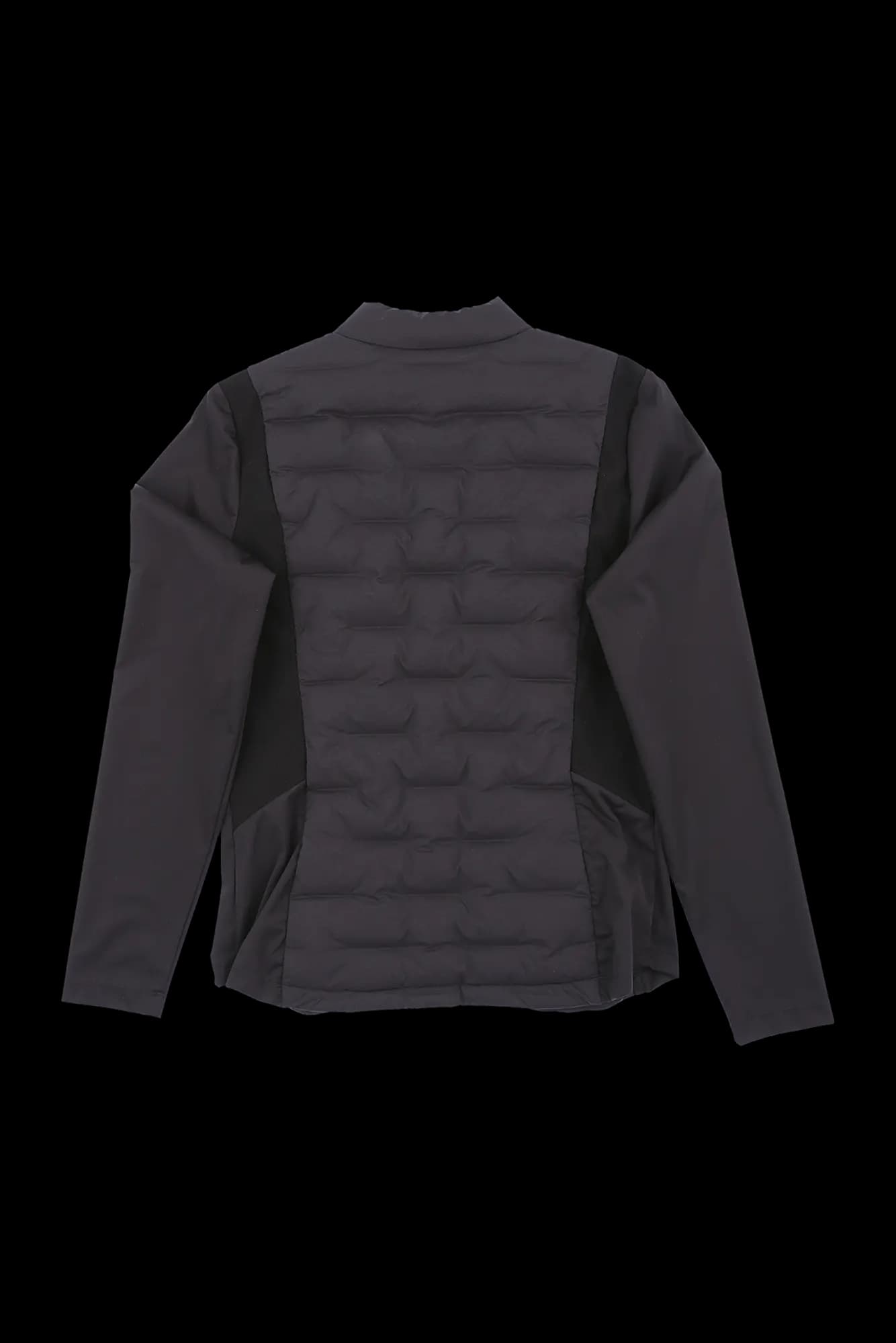 구스다운 배색 경량 점퍼