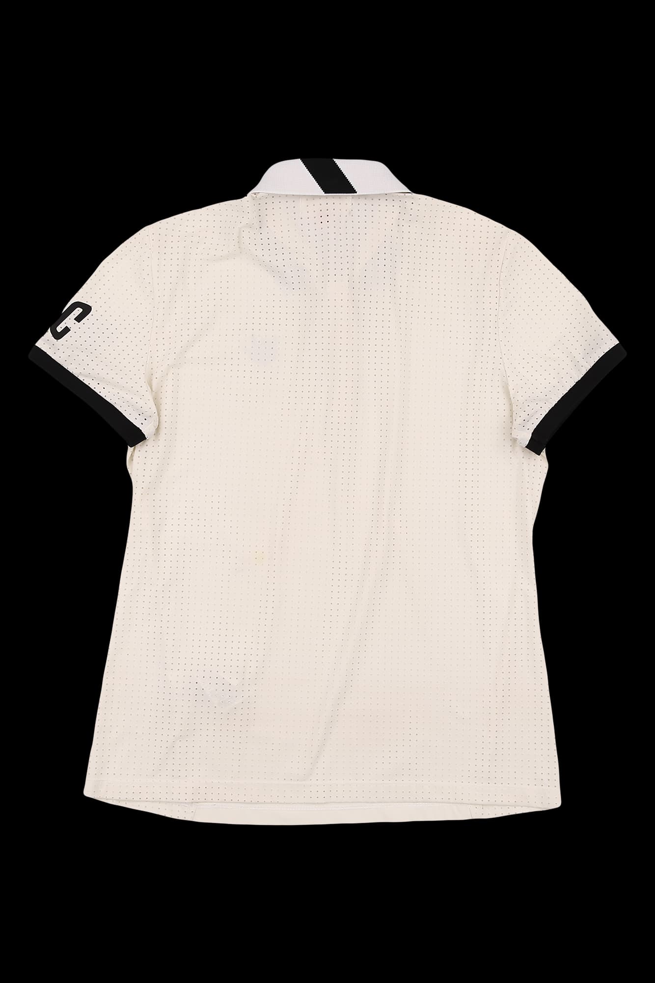 펀칭카라 반팔 티셔츠