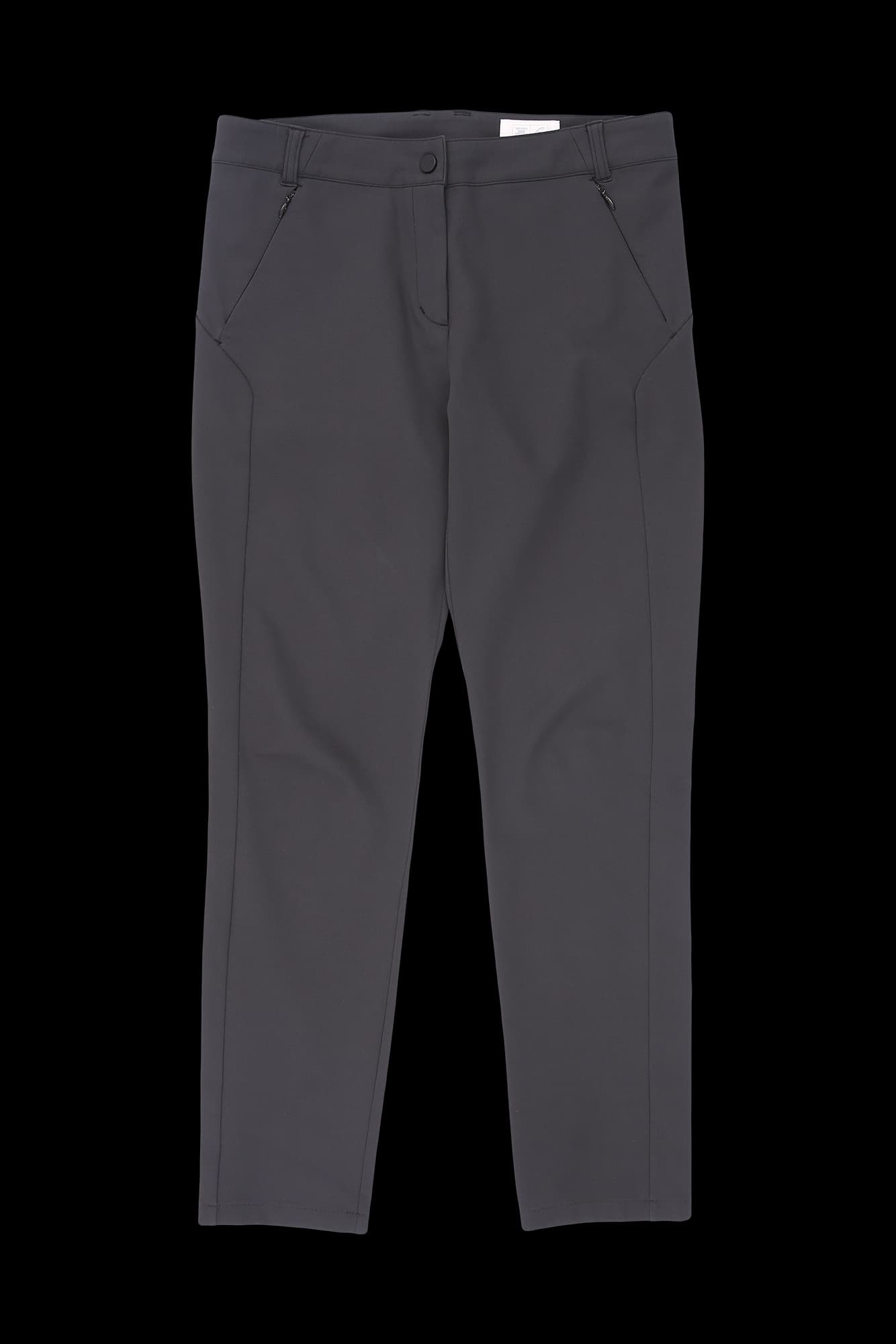 사이드 절개 라인 롱팬츠