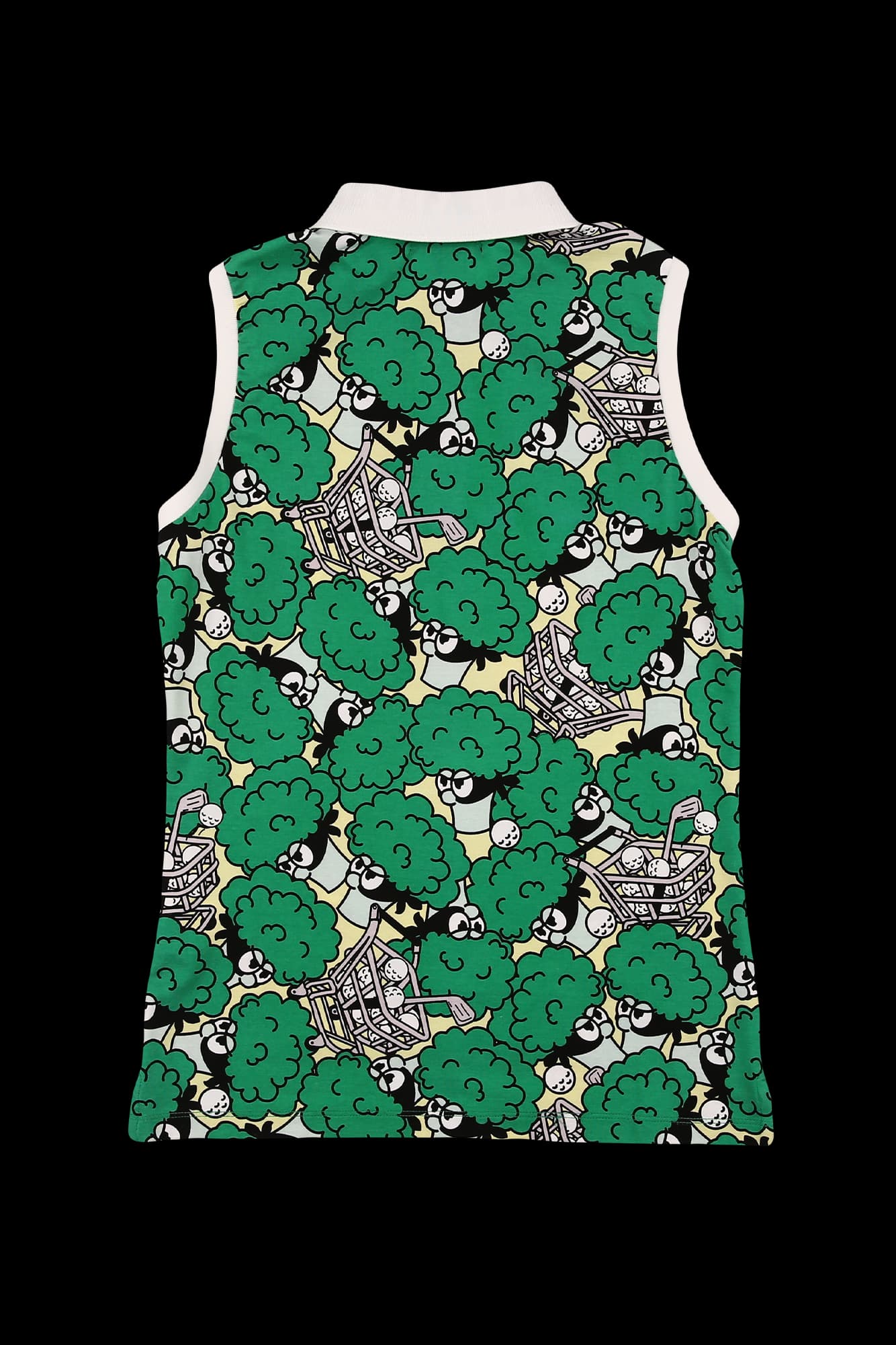 캐릭터 카라 민소매