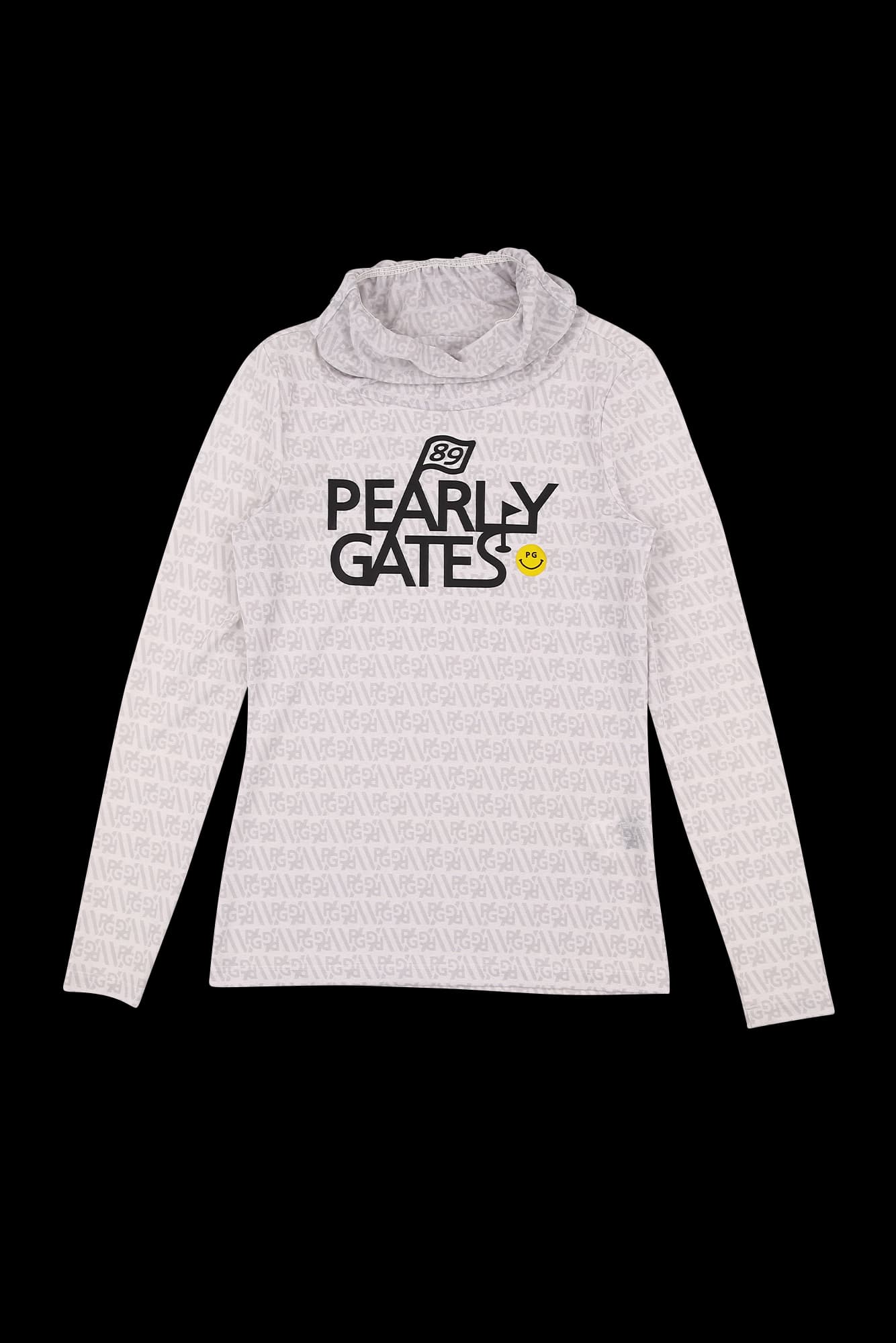 로고 하이넥 마스크 이너 티셔츠