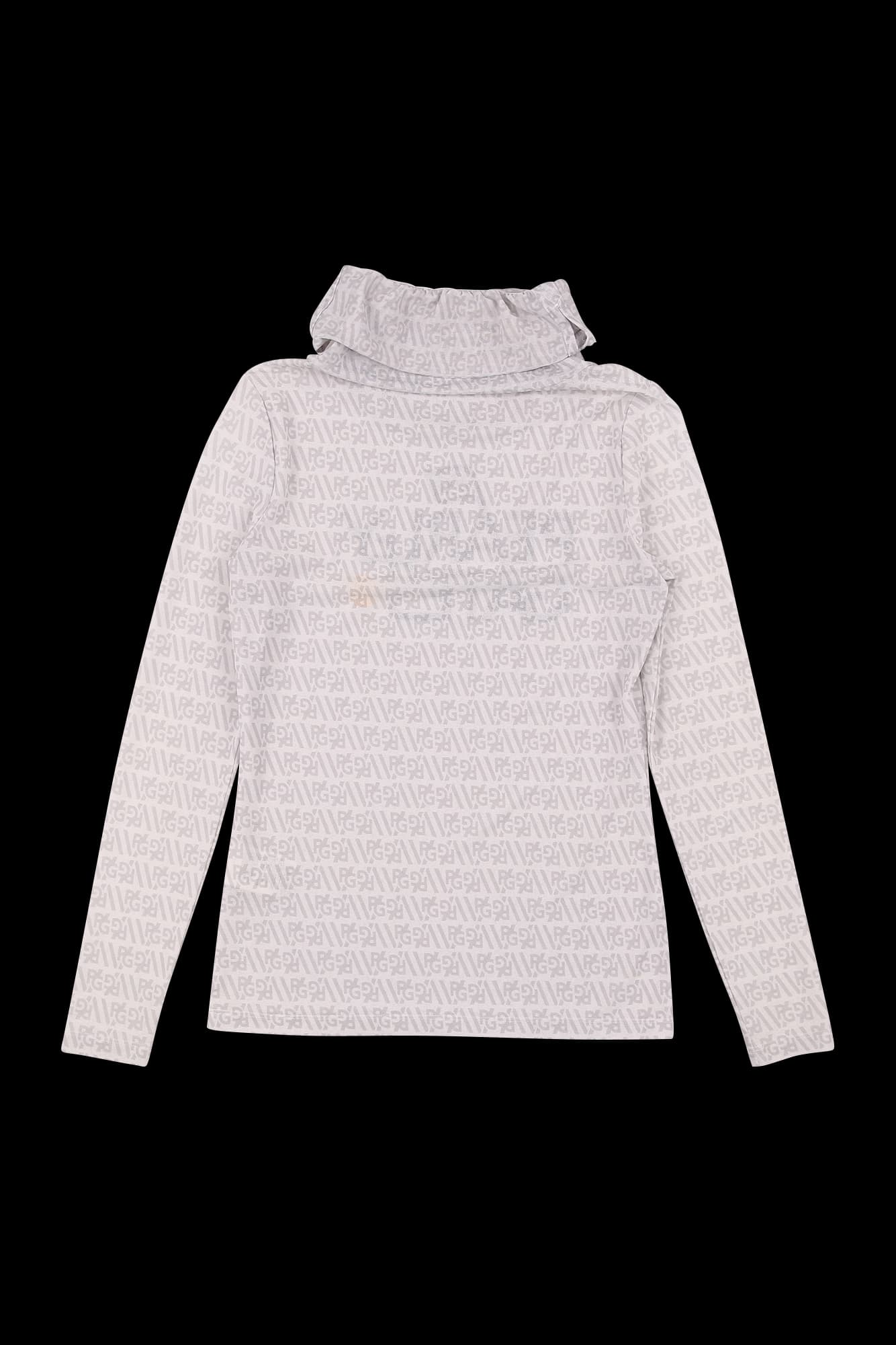 로고 하이넥 마스크 이너 티셔츠