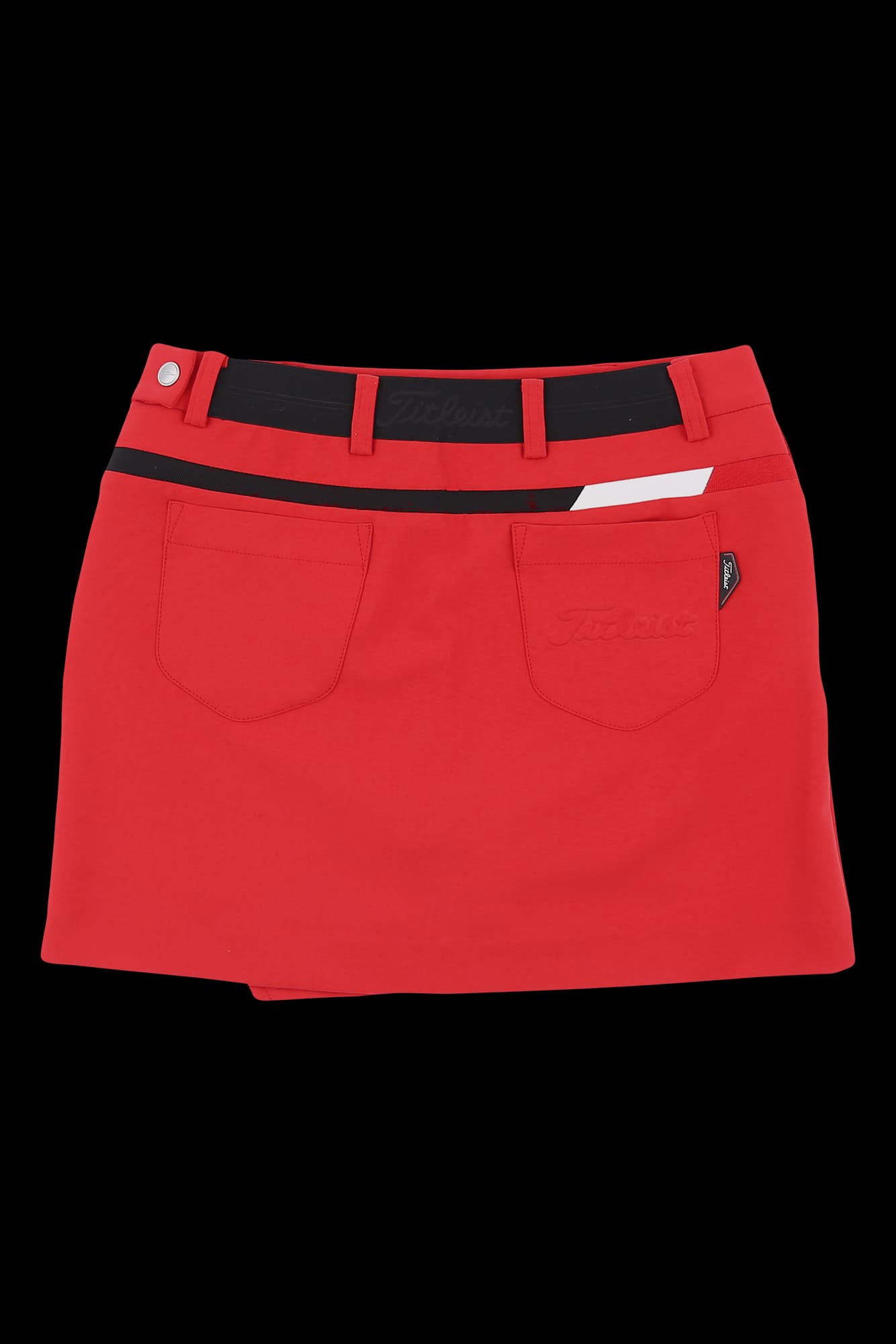 사선절개 밴딩 스커트