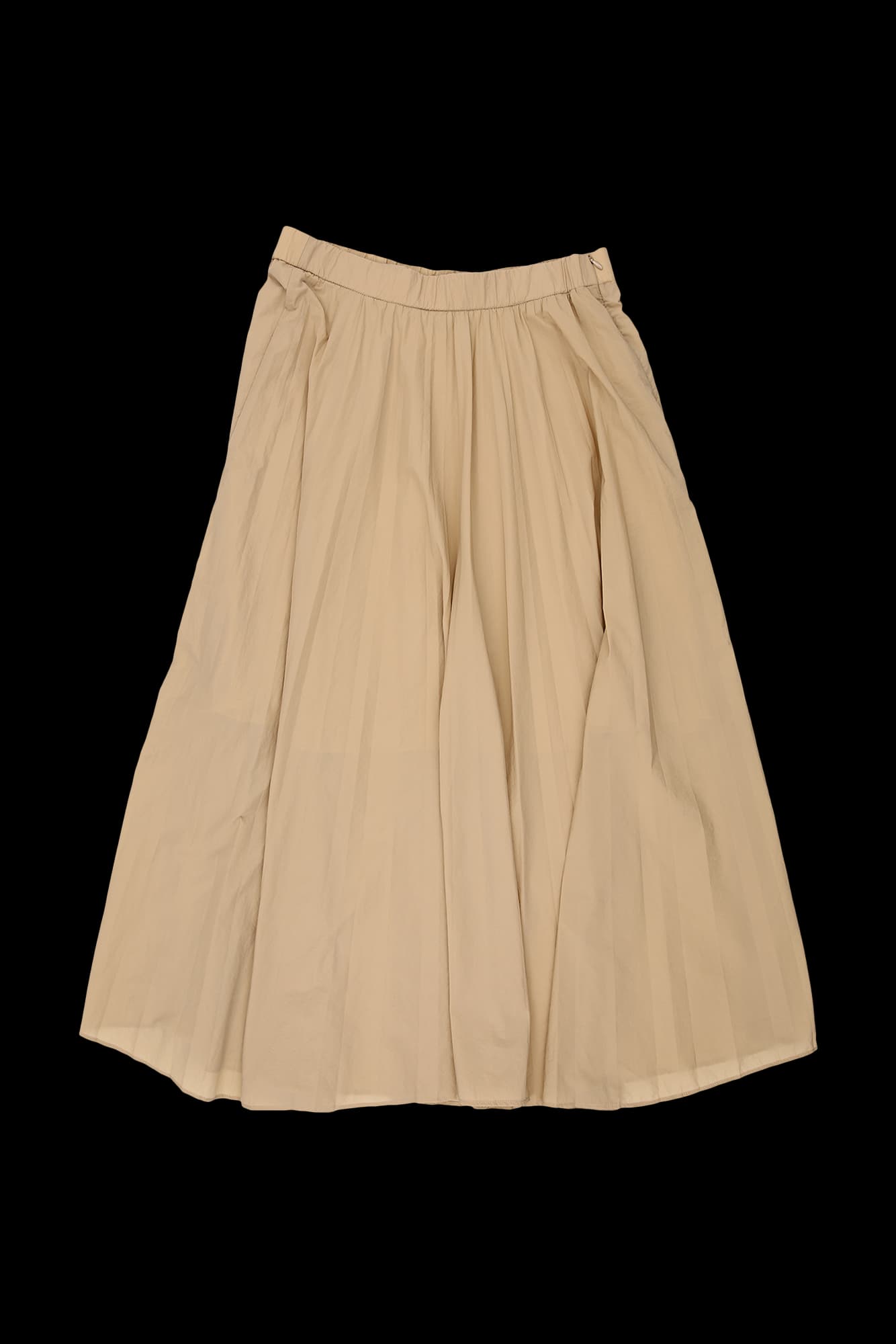 나일론 롱 스커트