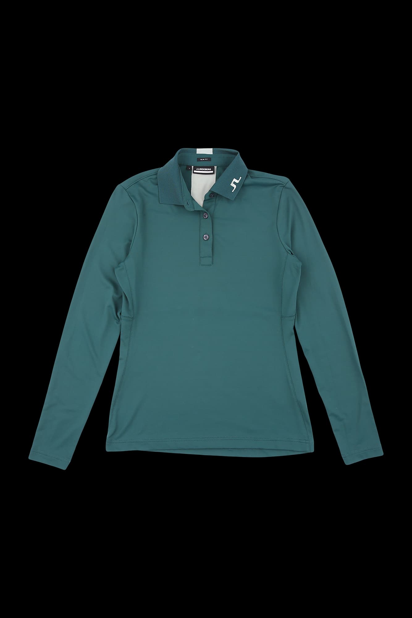 슬림핏 소프트 긴팔 카라 티셔츠