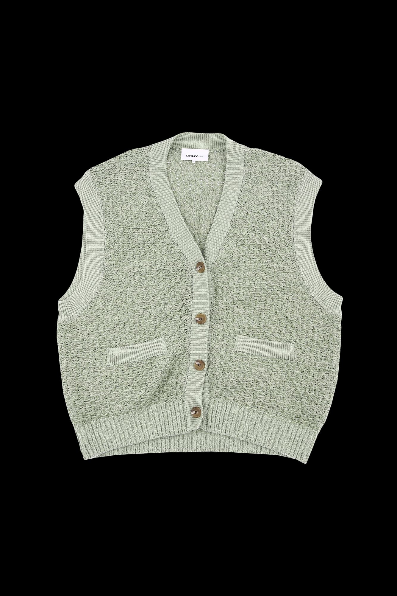 스카시 니트 베스트