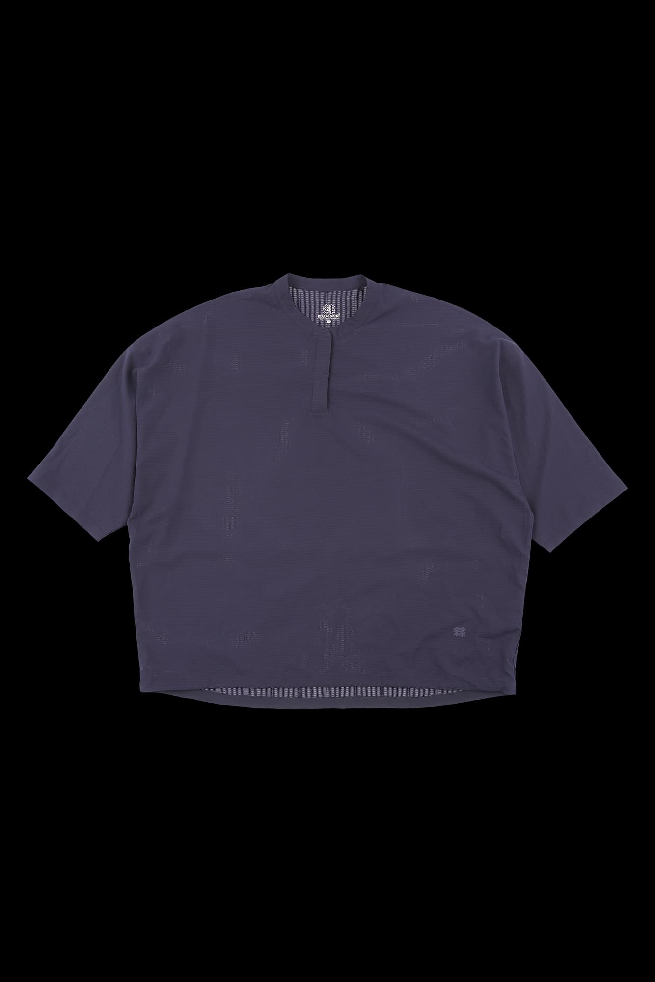 냉감 버튼 반팔