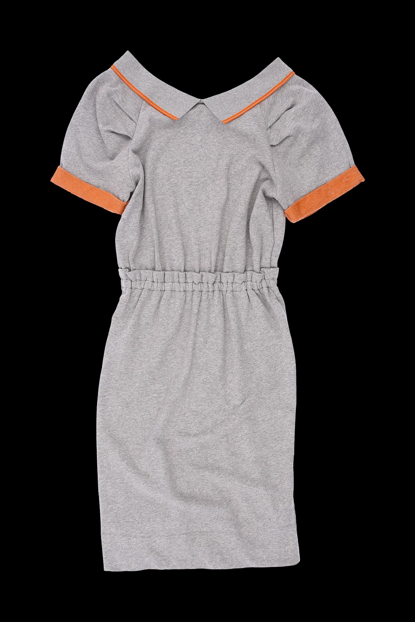 카라 허리밴딩 원피스