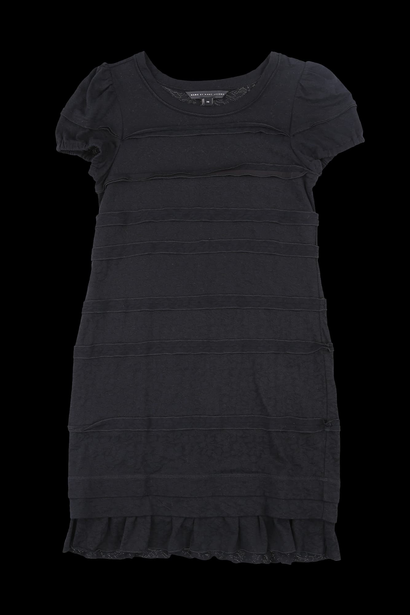 레이스 반팔 미니 원피스