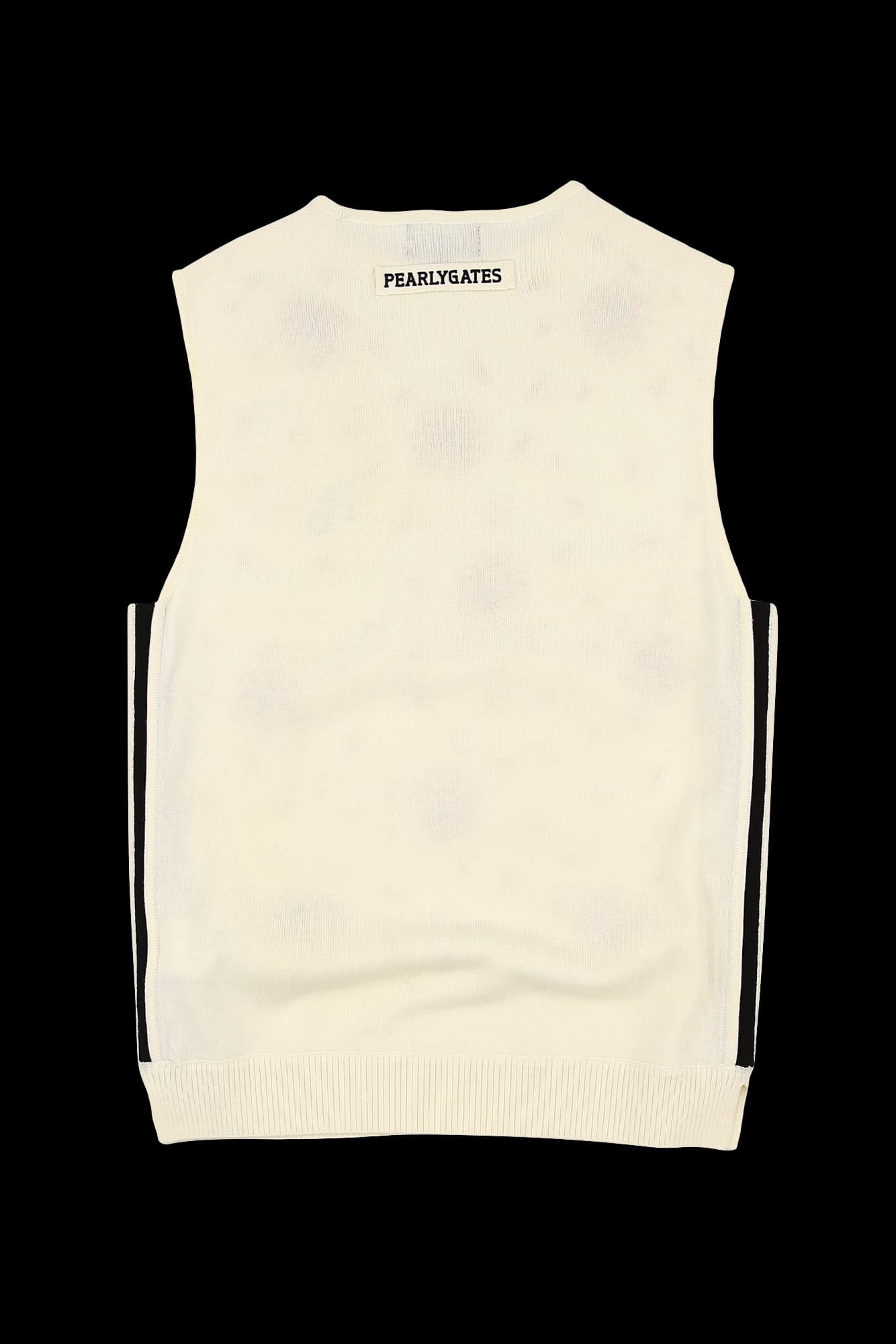 플라워 자수 민소매 니트