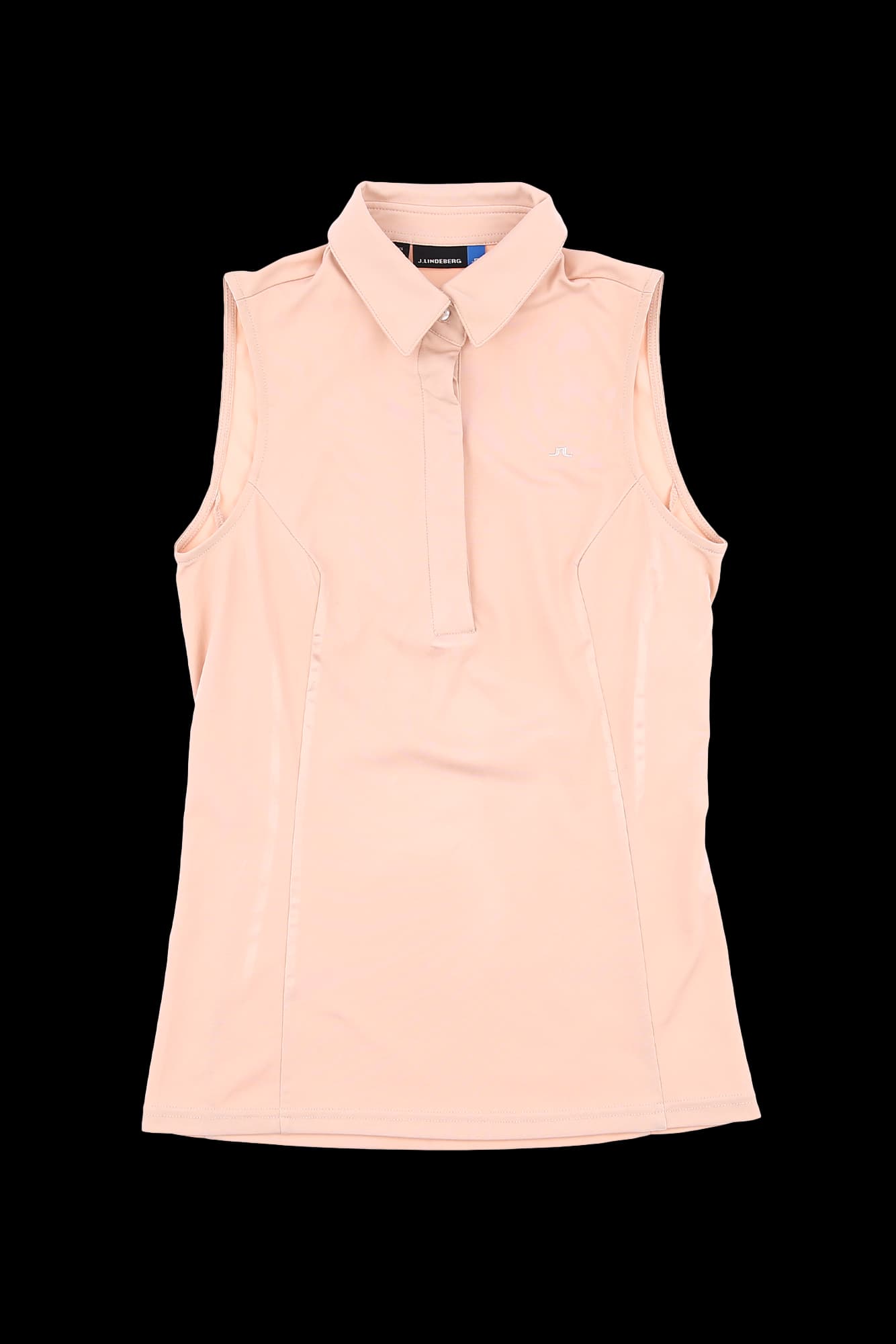 카라 민소매 티셔츠