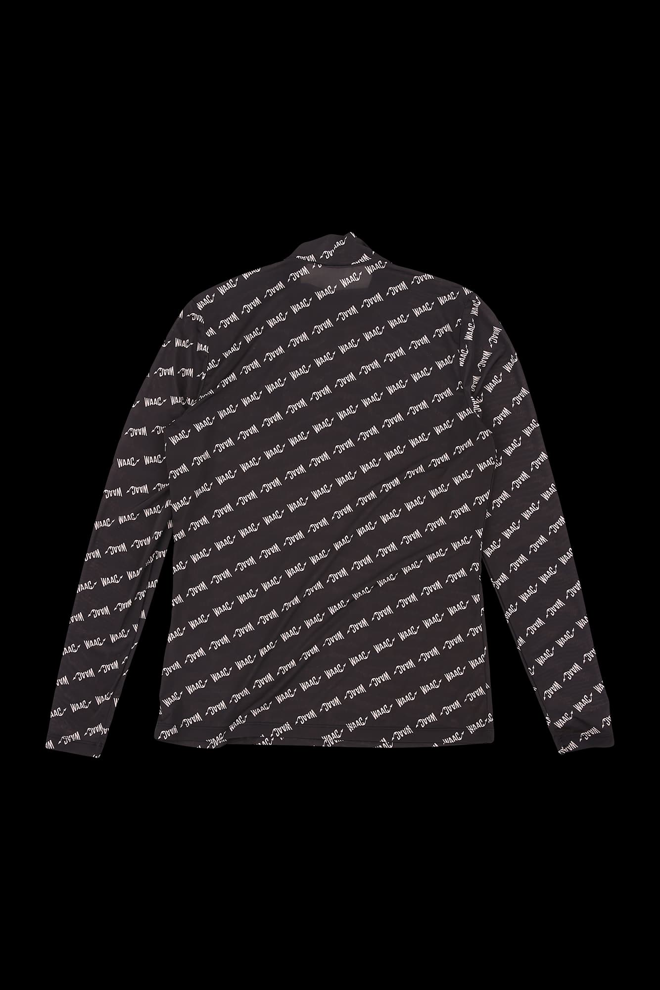 로고 패턴 폴리 폴라 긴팔티