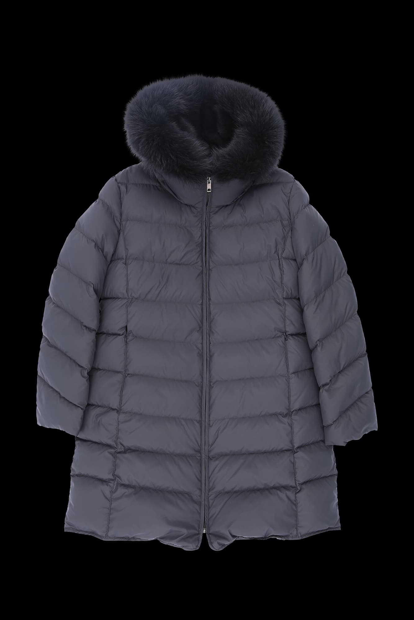 토끼털 밍크 패딩 점퍼