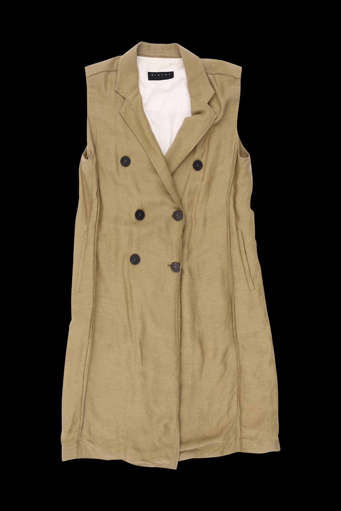 슬리브리스 소프트 롱 코트