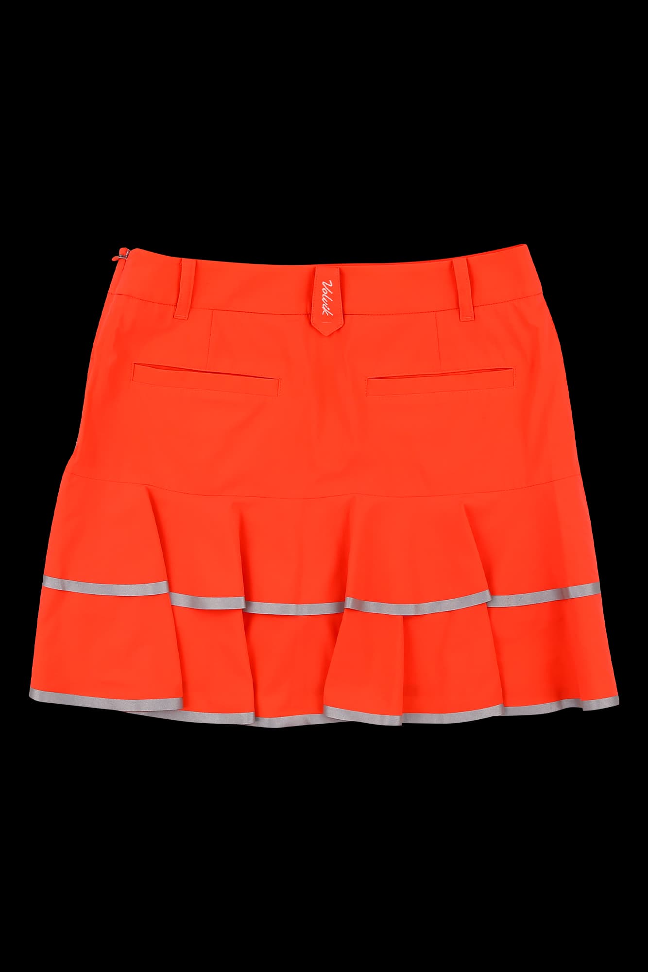 이중 플레어 스커트