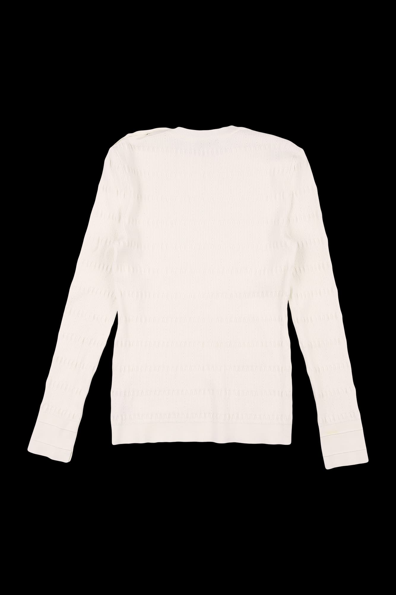 아가일 짜임 긴팔 니트