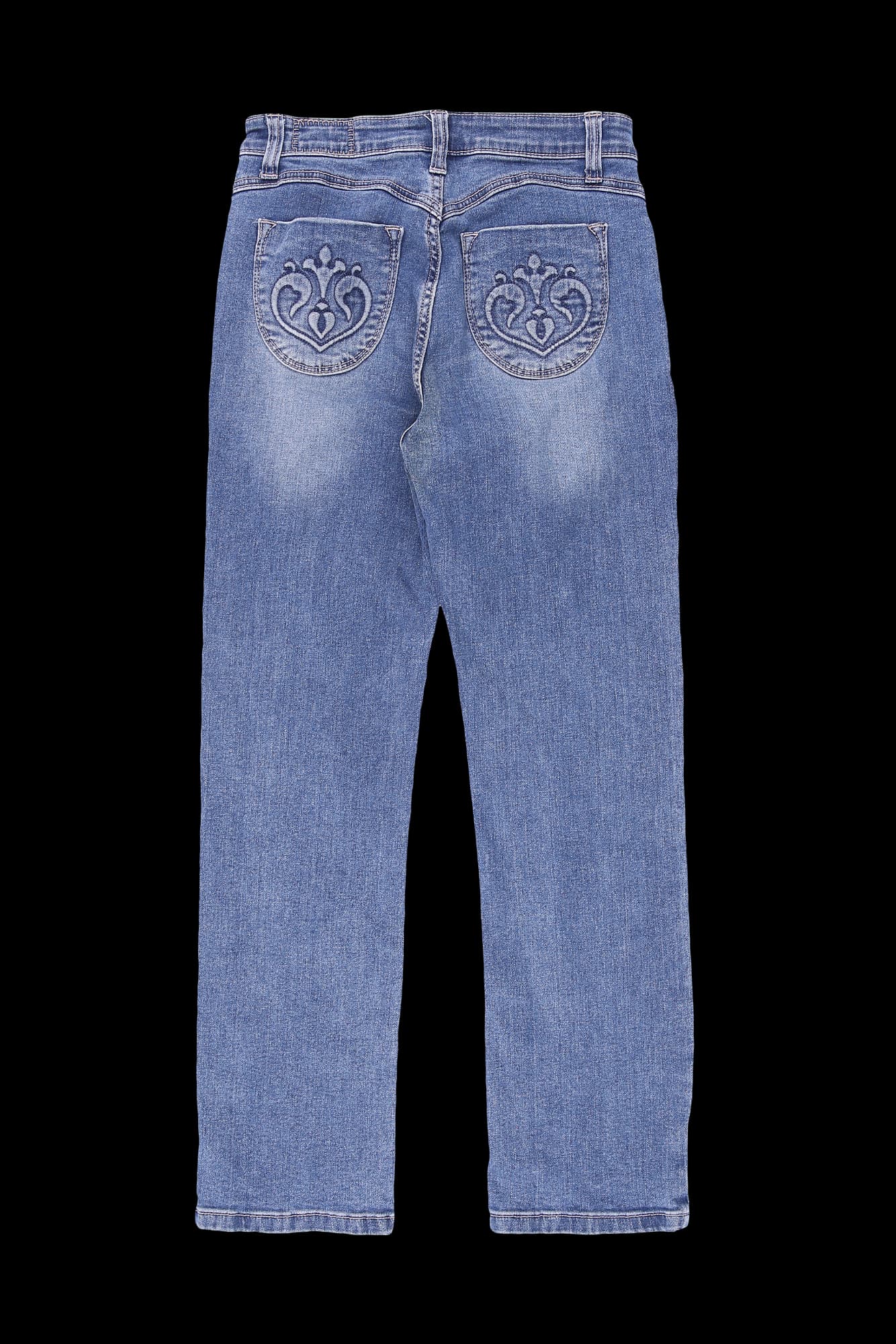 엠보 워싱 데님 팬츠