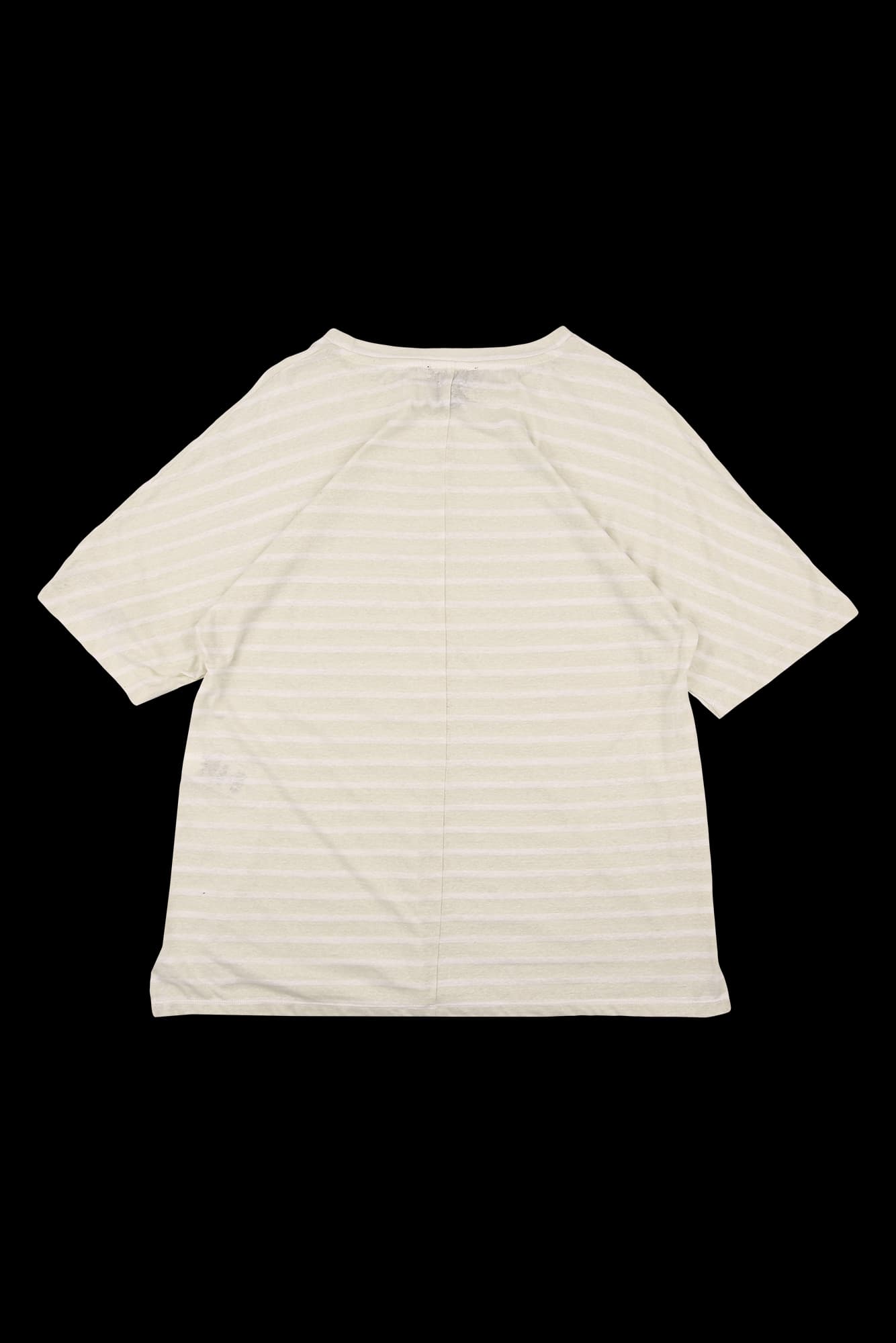 스트라이프 트임 반팔 티셔츠